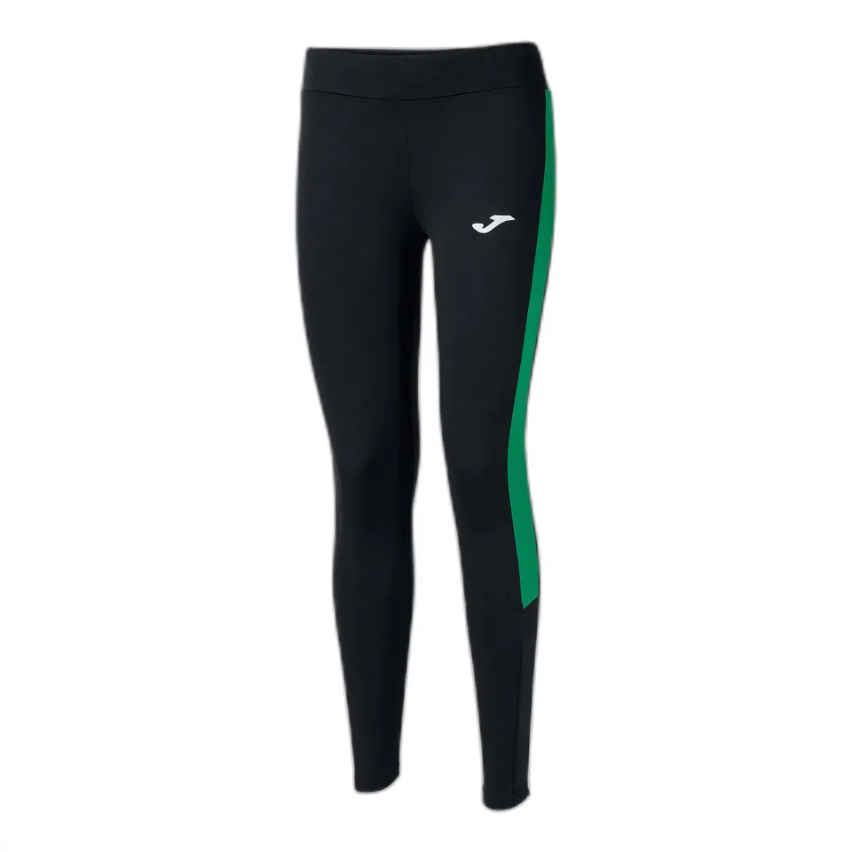 Joma Eco Championship leggings donna nero verde traspiranti