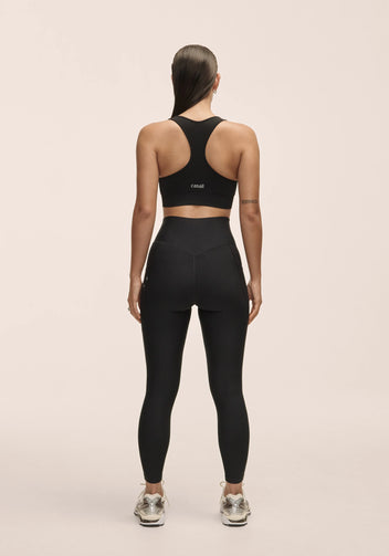 Casall Pure Pocket High Waist Tights leggings neri vita alta