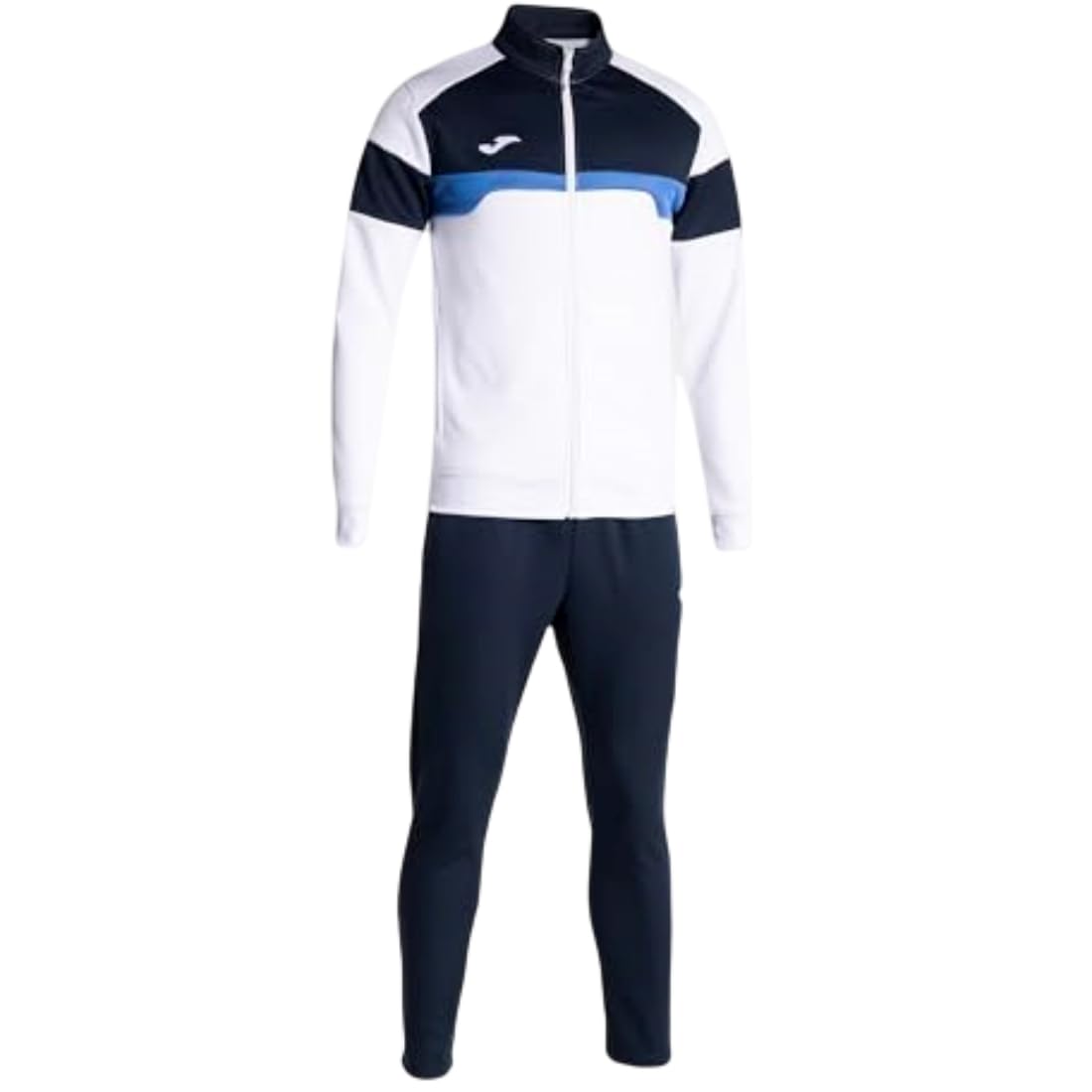Joma Danubio tuta uomo nero arancione in pile caldo