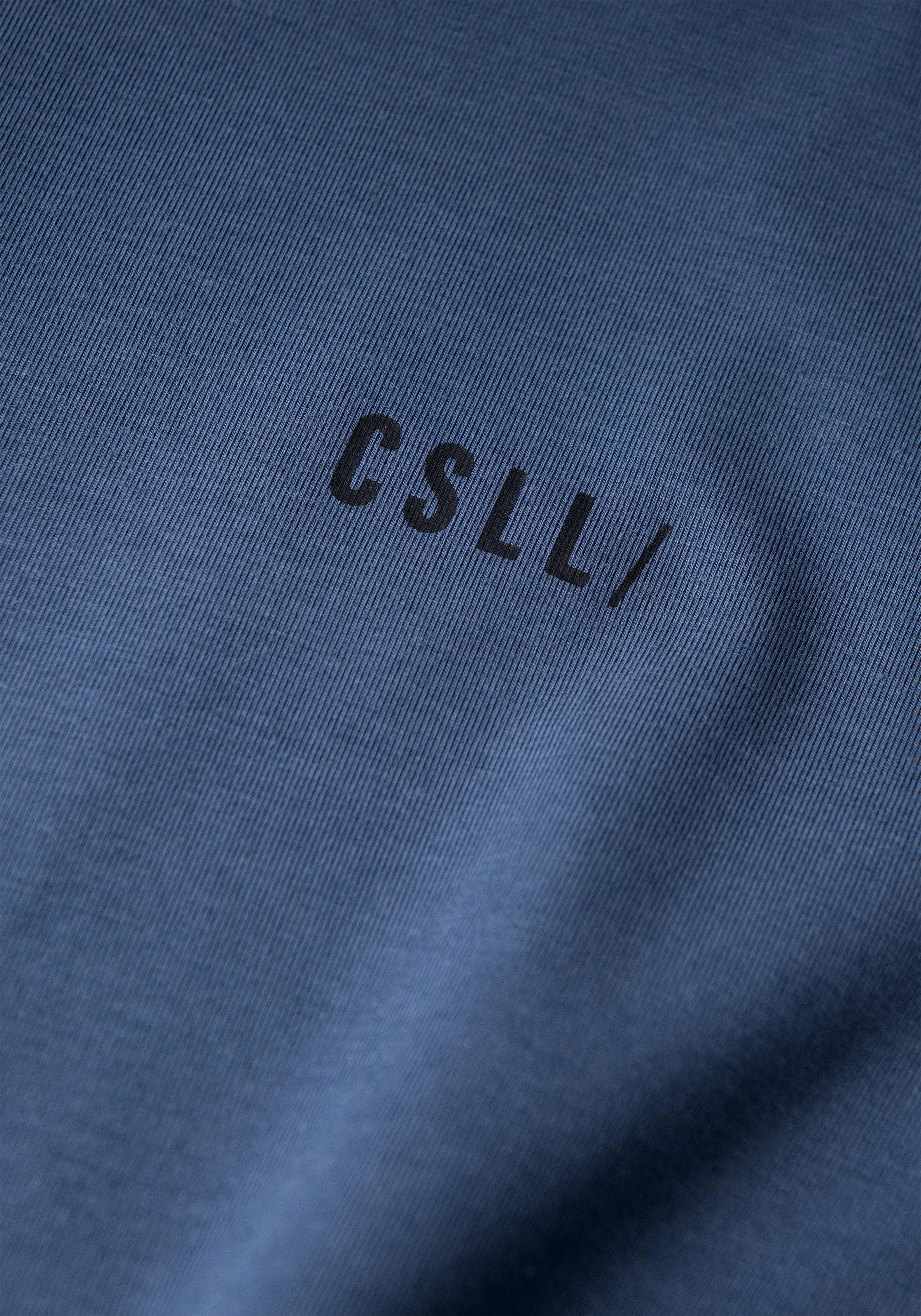 Casall M Cotton Mix Tee T-shirt Uomo Blu Shadow cotone bio
