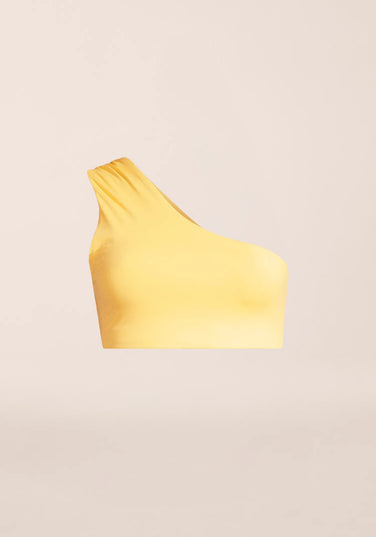 Casall Twist Bikini Brief slip giallo vita alta