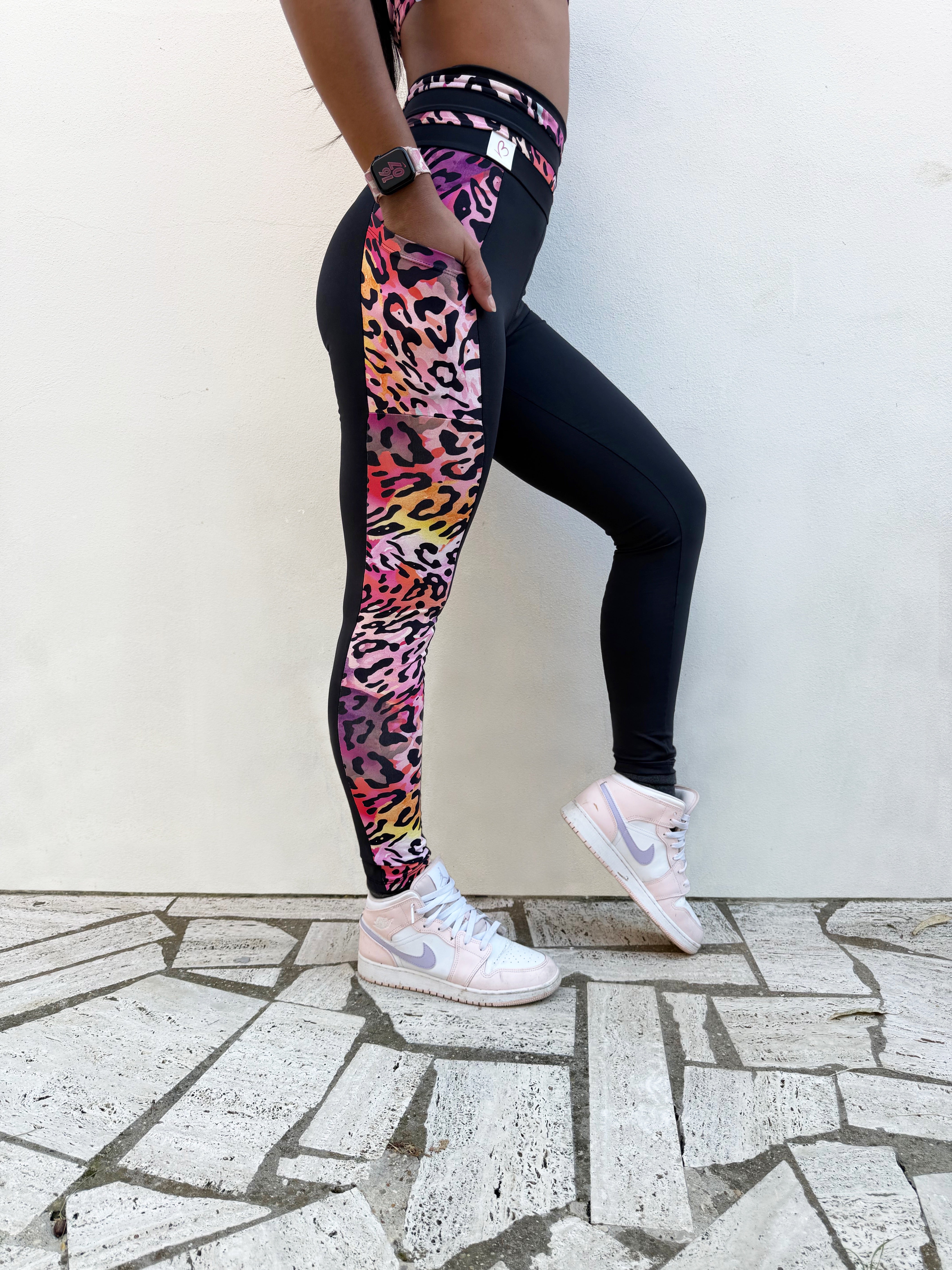 VB Anima Legging con Tasche in Supplex Traspirante