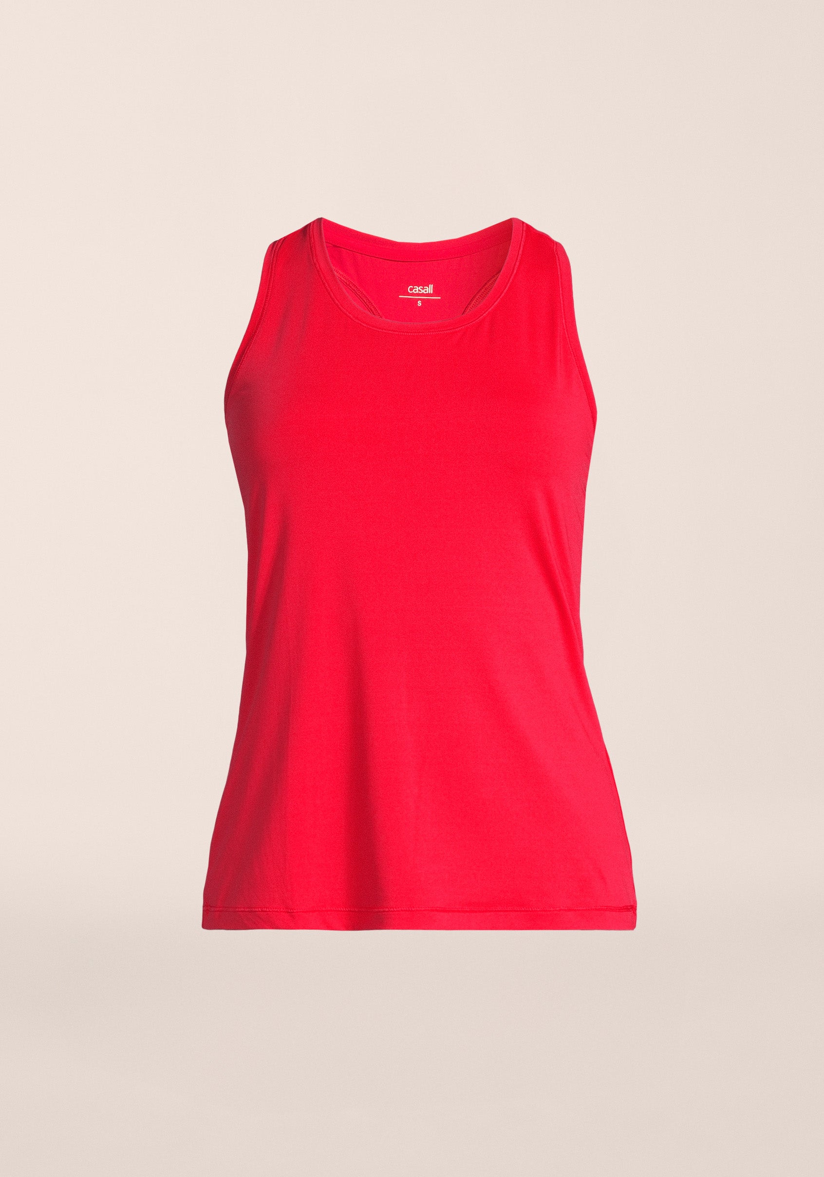 Casall Essential Racerback Tank canotta rosso mattone racerback