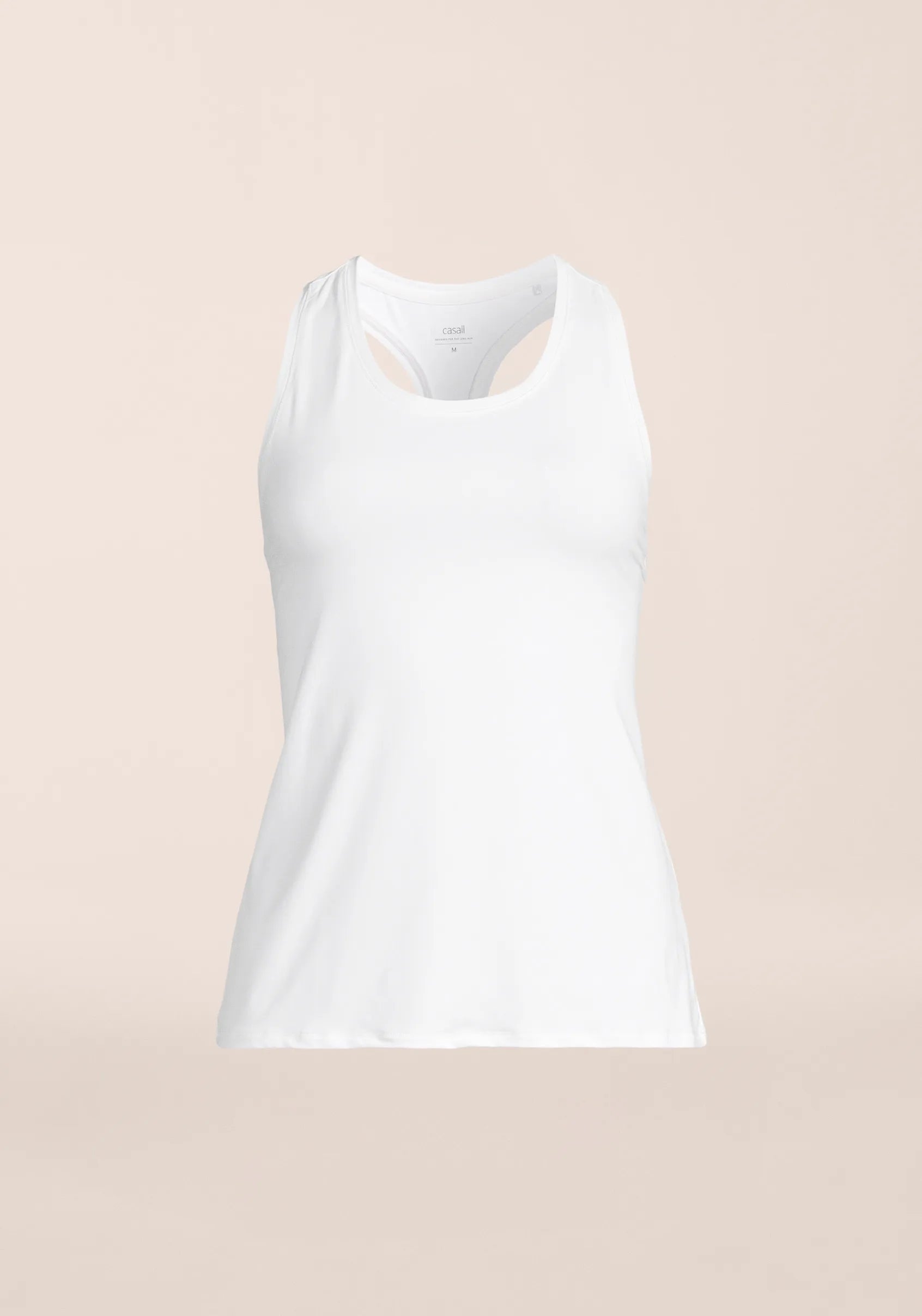 Casall Essential Racerback canotta bianca palestra