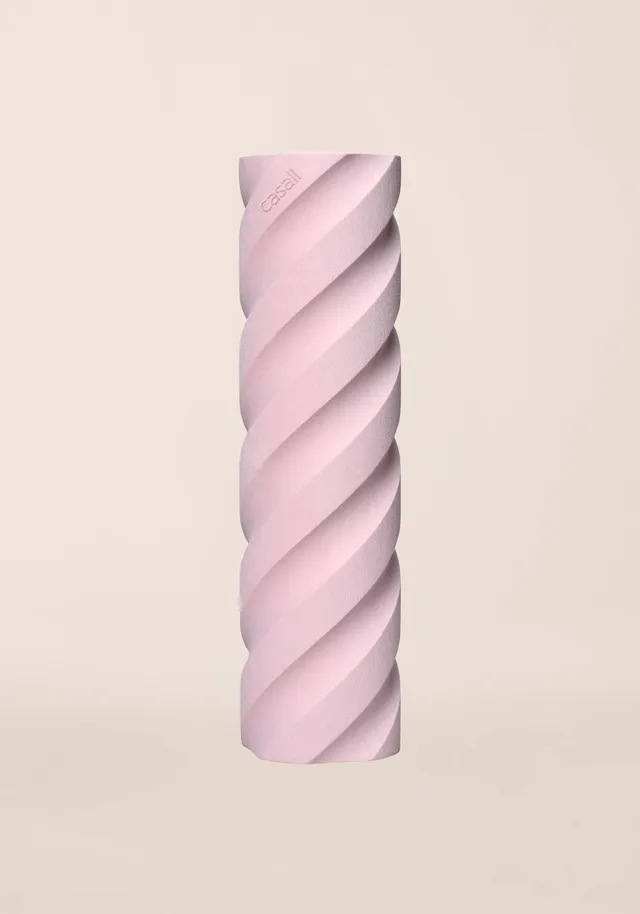 Casall Swirly Foam Roller rullo massaggio rosa chiaro massaggio profondo