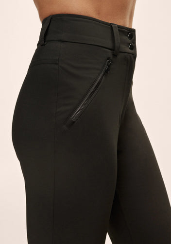 Casall Warm Active Pants pantalone outdoor nero idrorepellente