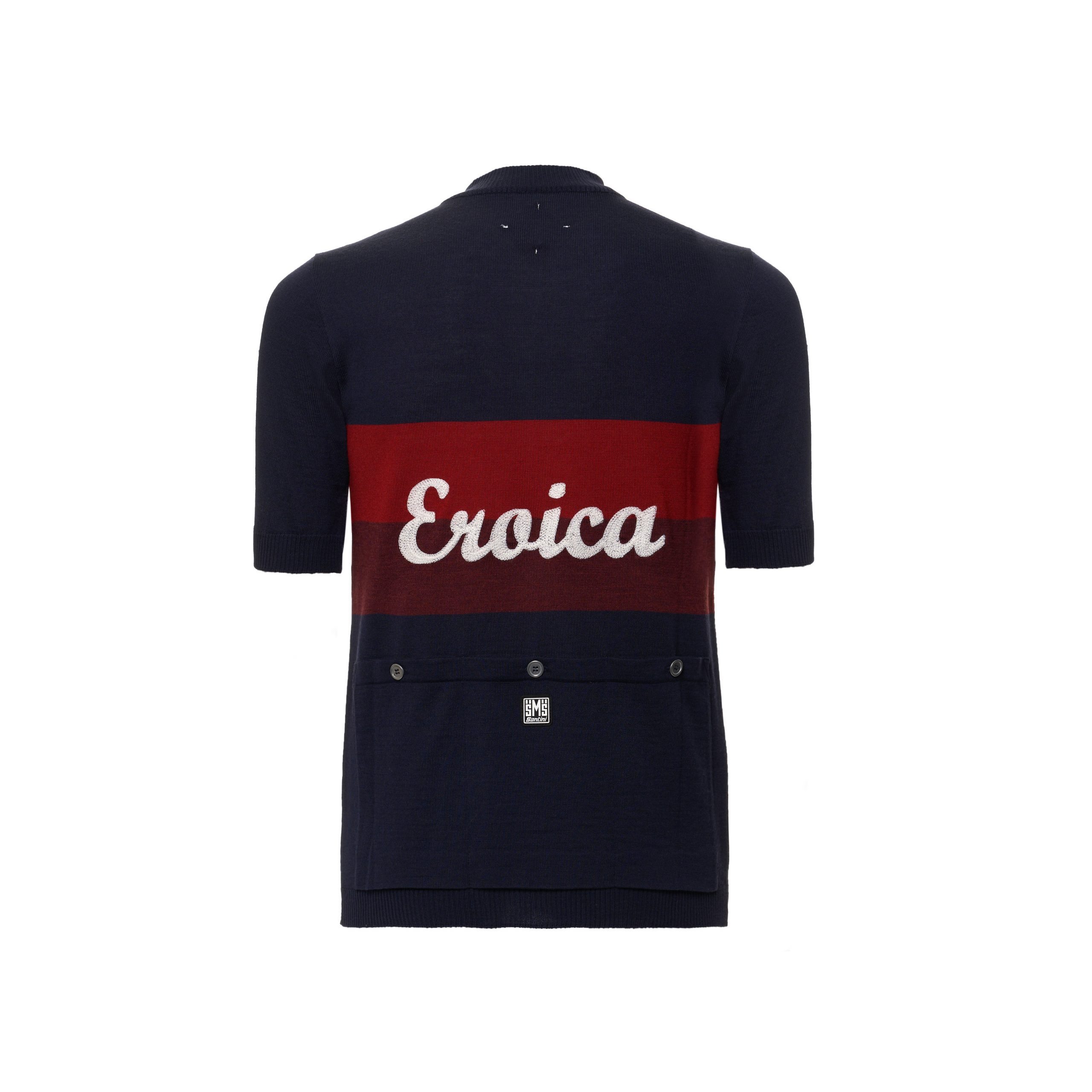 L'Eroica Campagnolo maglia ciclismo lana blu classica