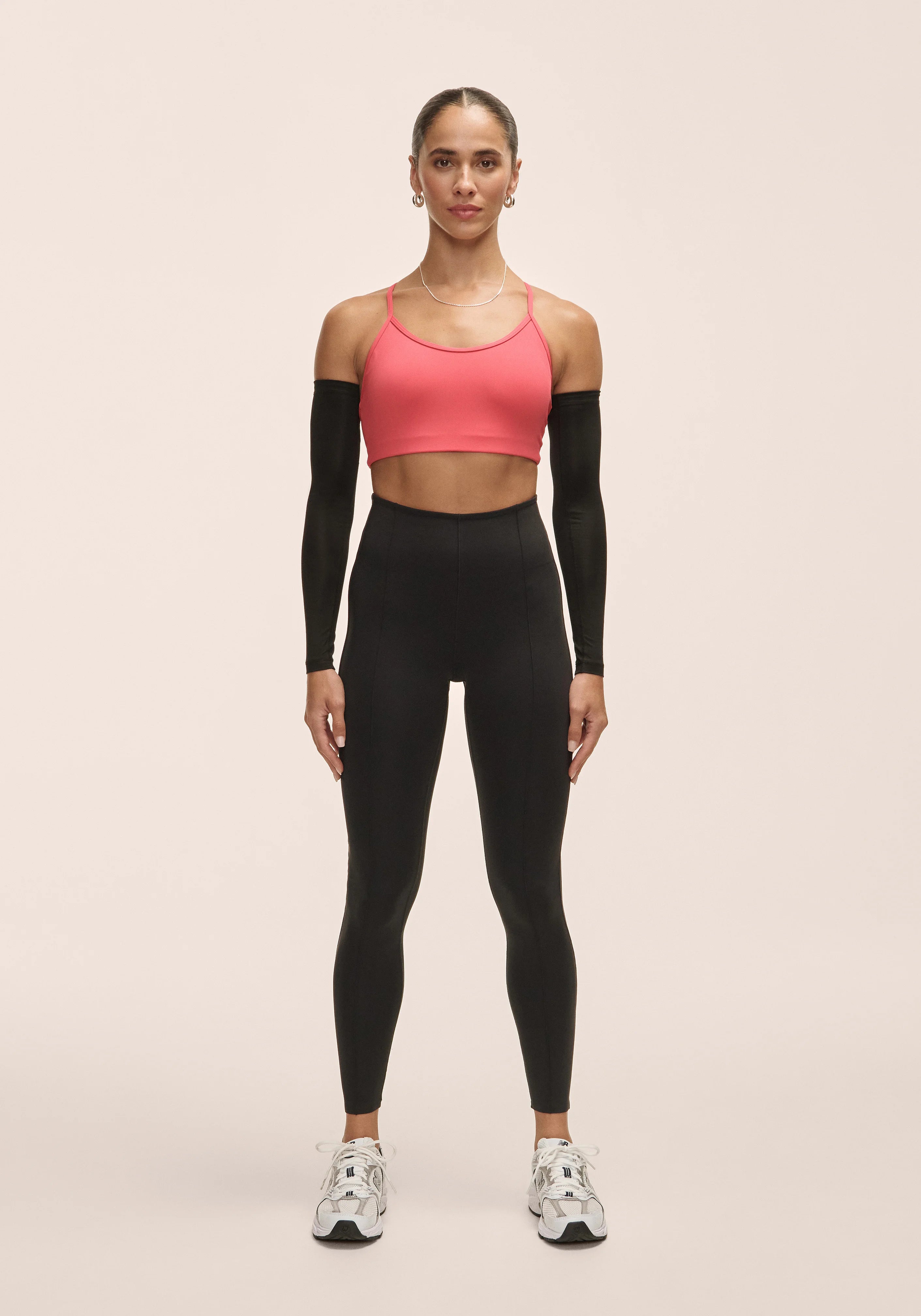 Casall Edge High Waist Tights leggings nero vita alta