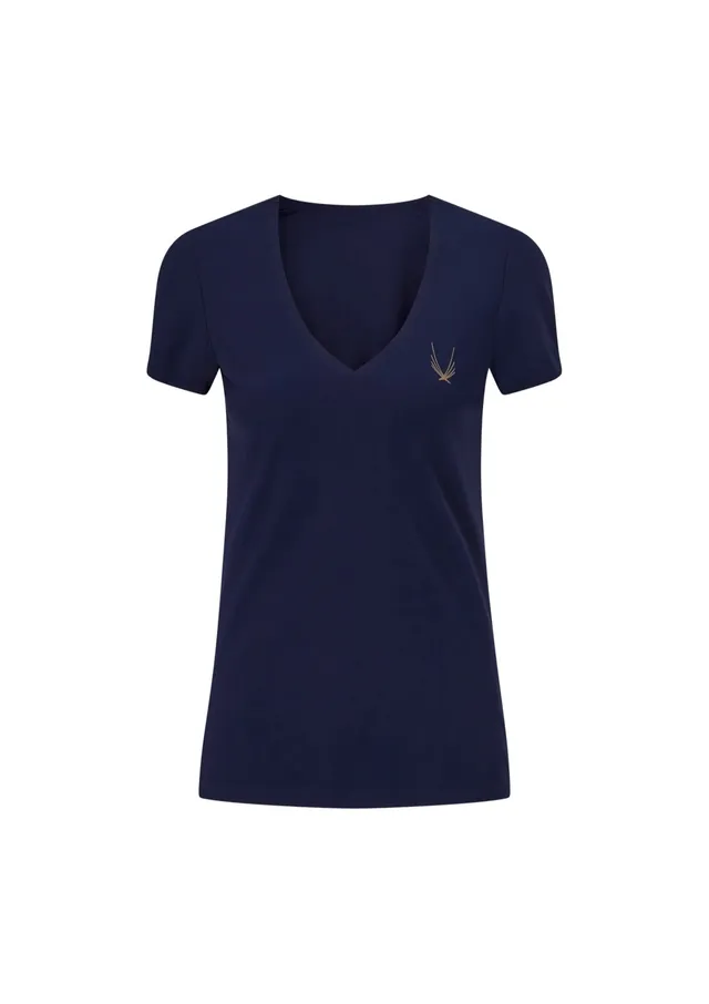 Lucas Hugh Performance T-Shirt blu traspirante