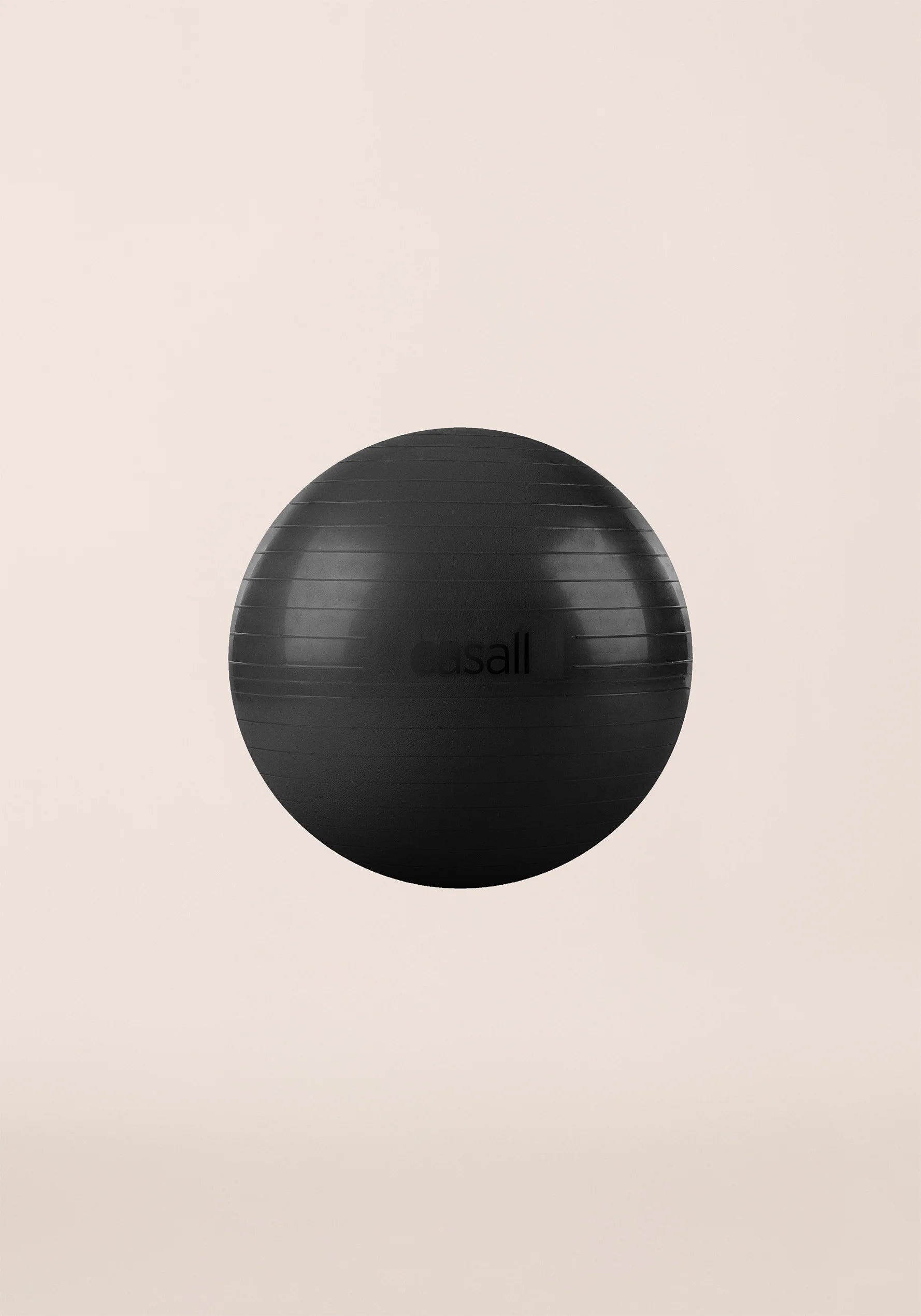 Casall Exercise Ball palla fitness 60-65 cm nera anti-burst