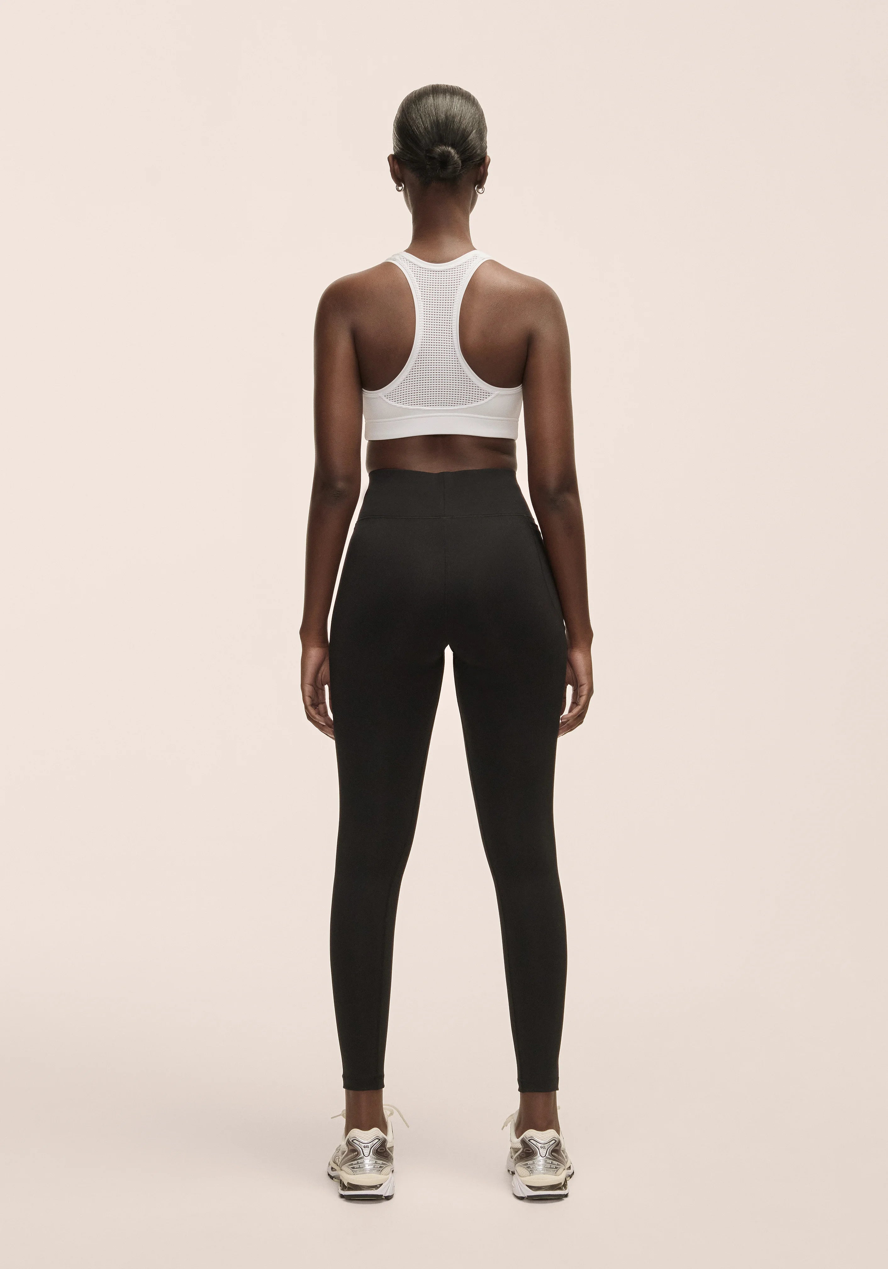 Casall Essential Tights leggings nero vita alta
