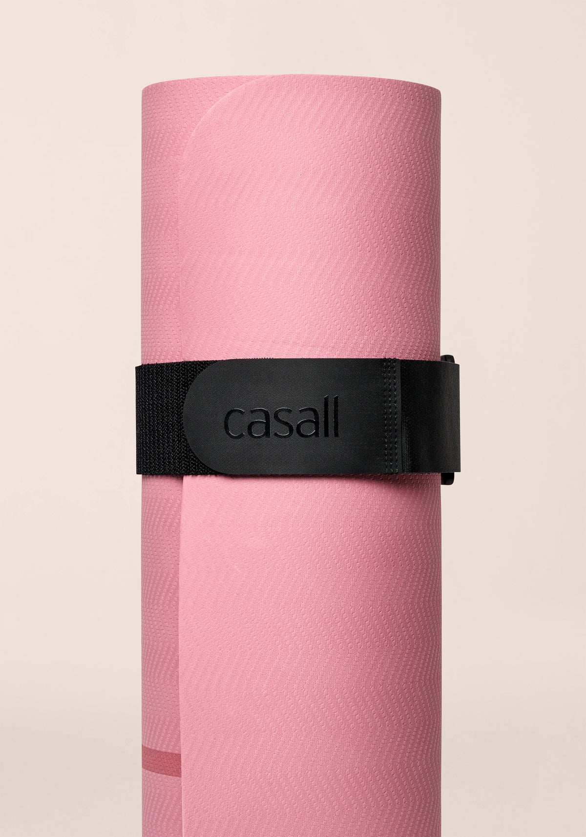 Casall Roll Up Strap cinghia tappetino yoga nera regolabile