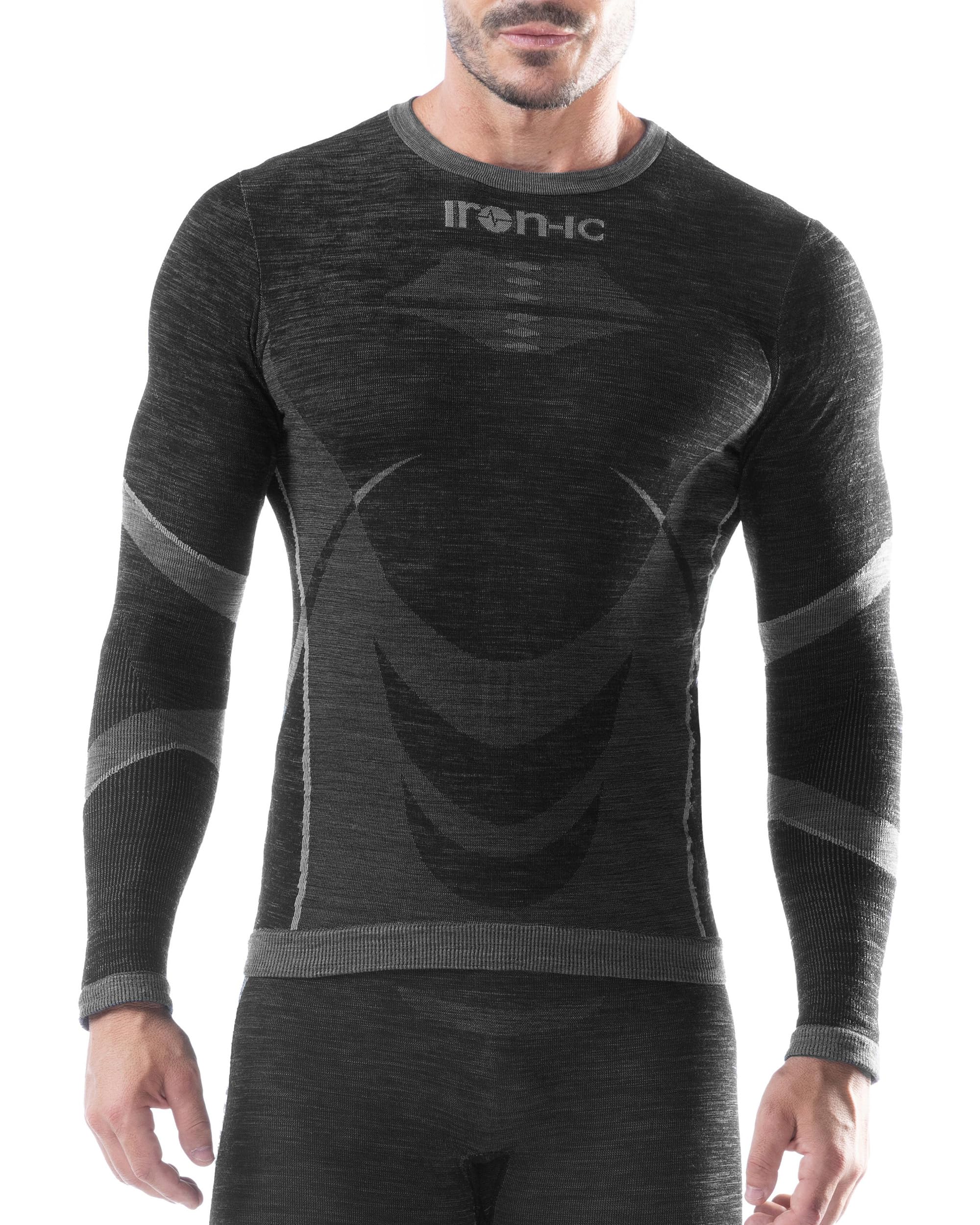 IRON-IC Thermo Merino 201998 maglia termica uomo S-M ultra warm