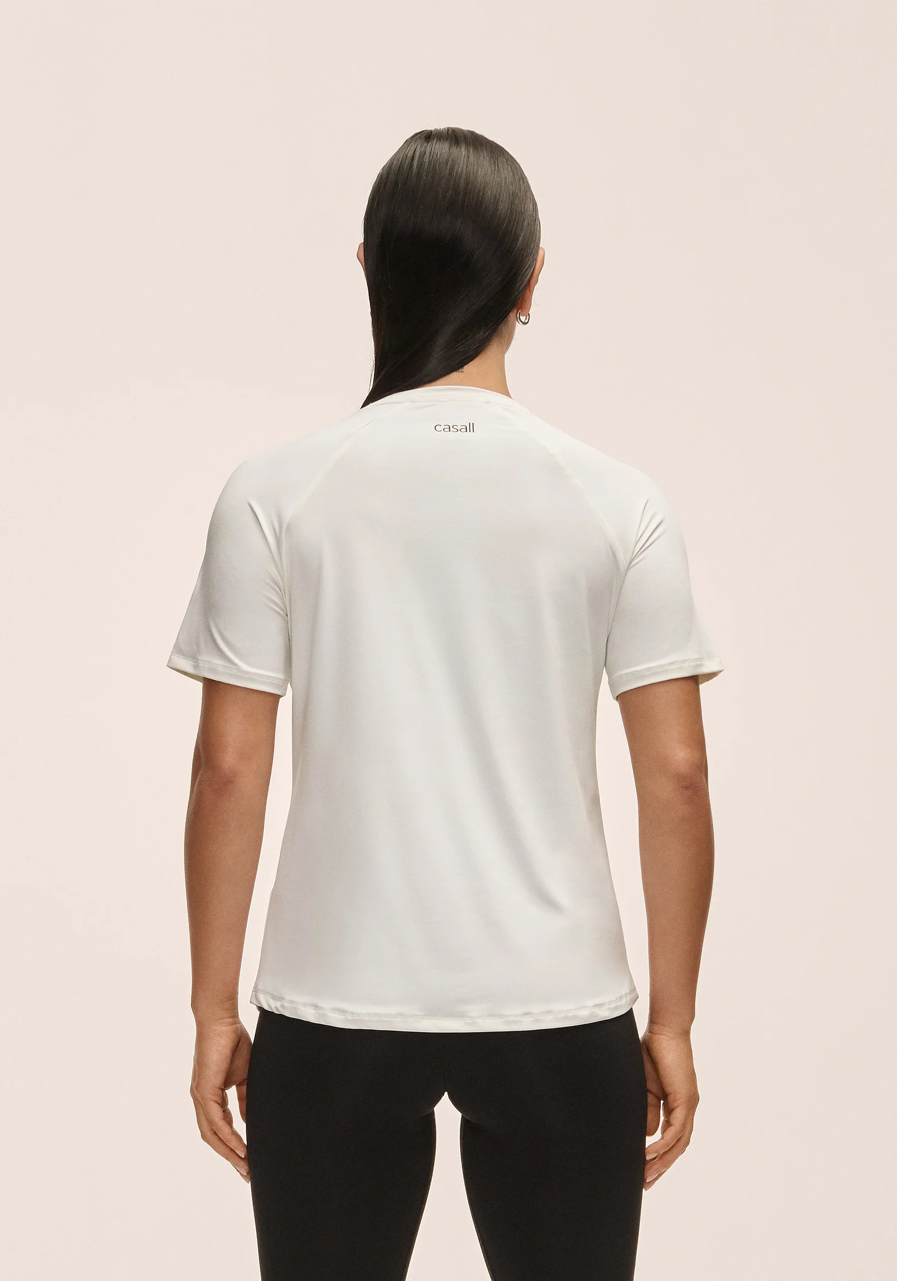 Casall Essential Tee maglietta bianca traspirante