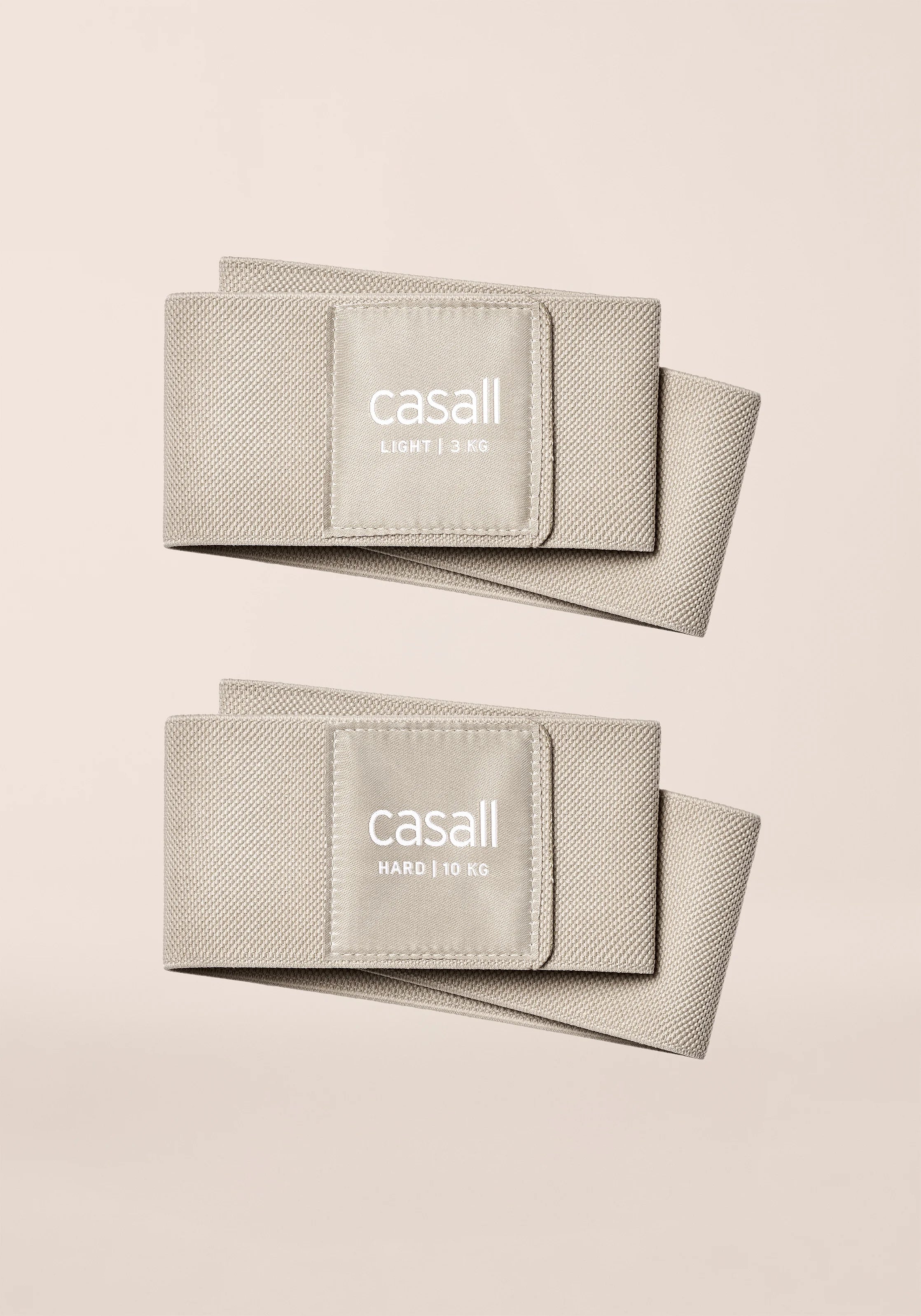 Casall Resistance Bands elastici fitness beige 2 pezzi