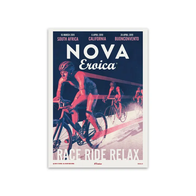L'Eroica Nova Eroica 2019 poster illustrazione ufficiale