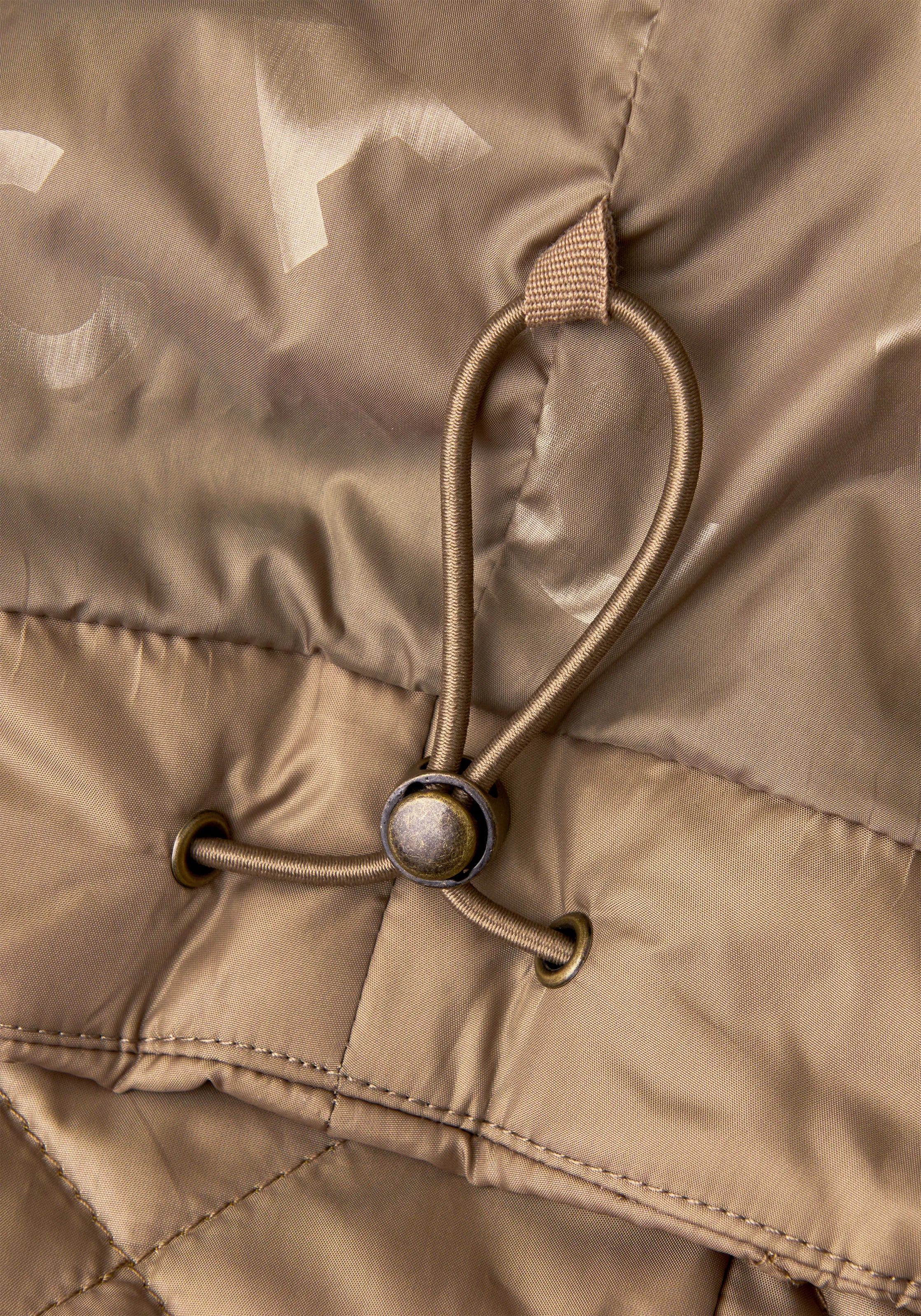 Casall Nordic Quilted giacca trapuntata light khaki idrorepellente