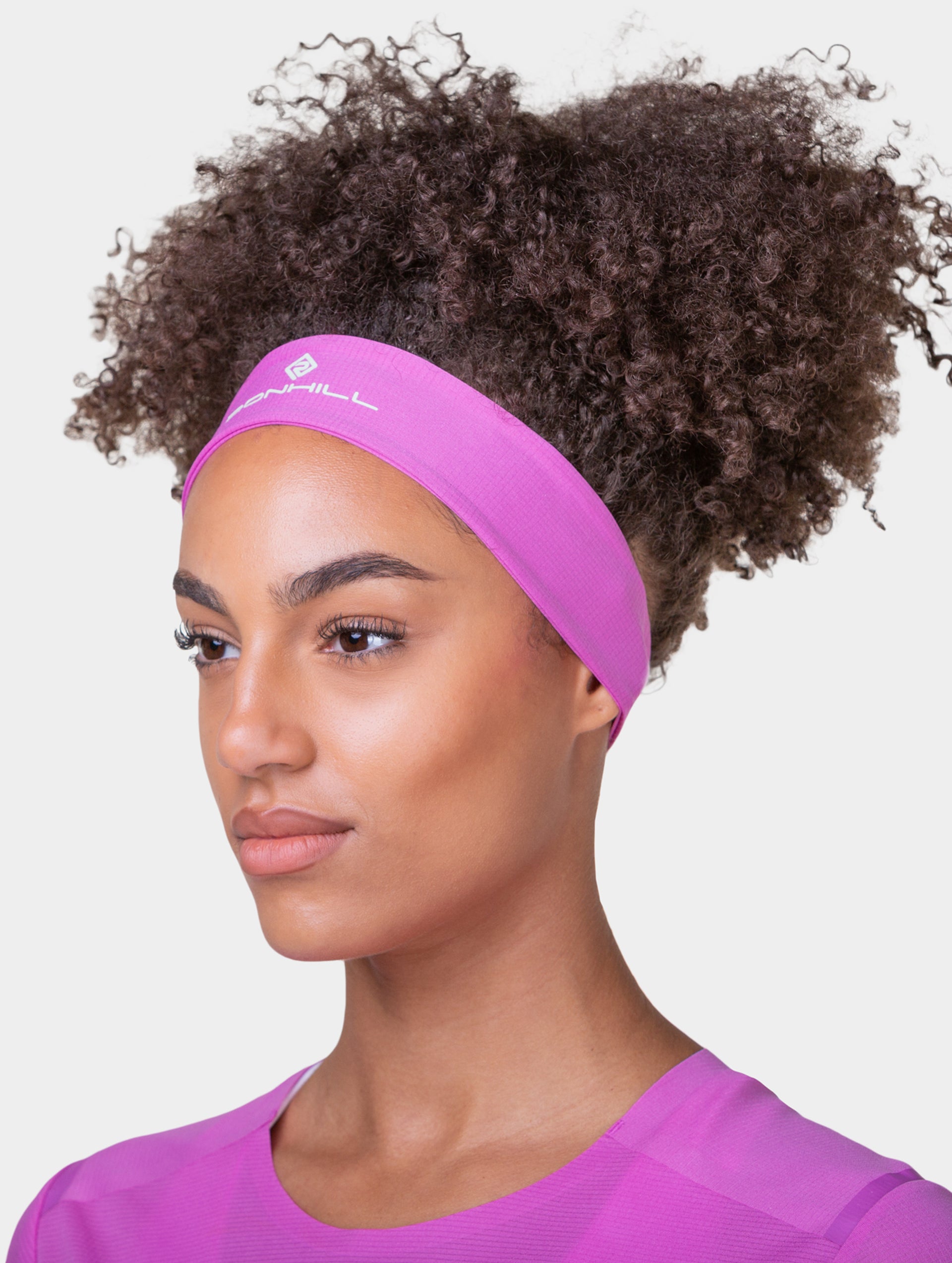 Ronhill Lightweight Headband fascia All Black