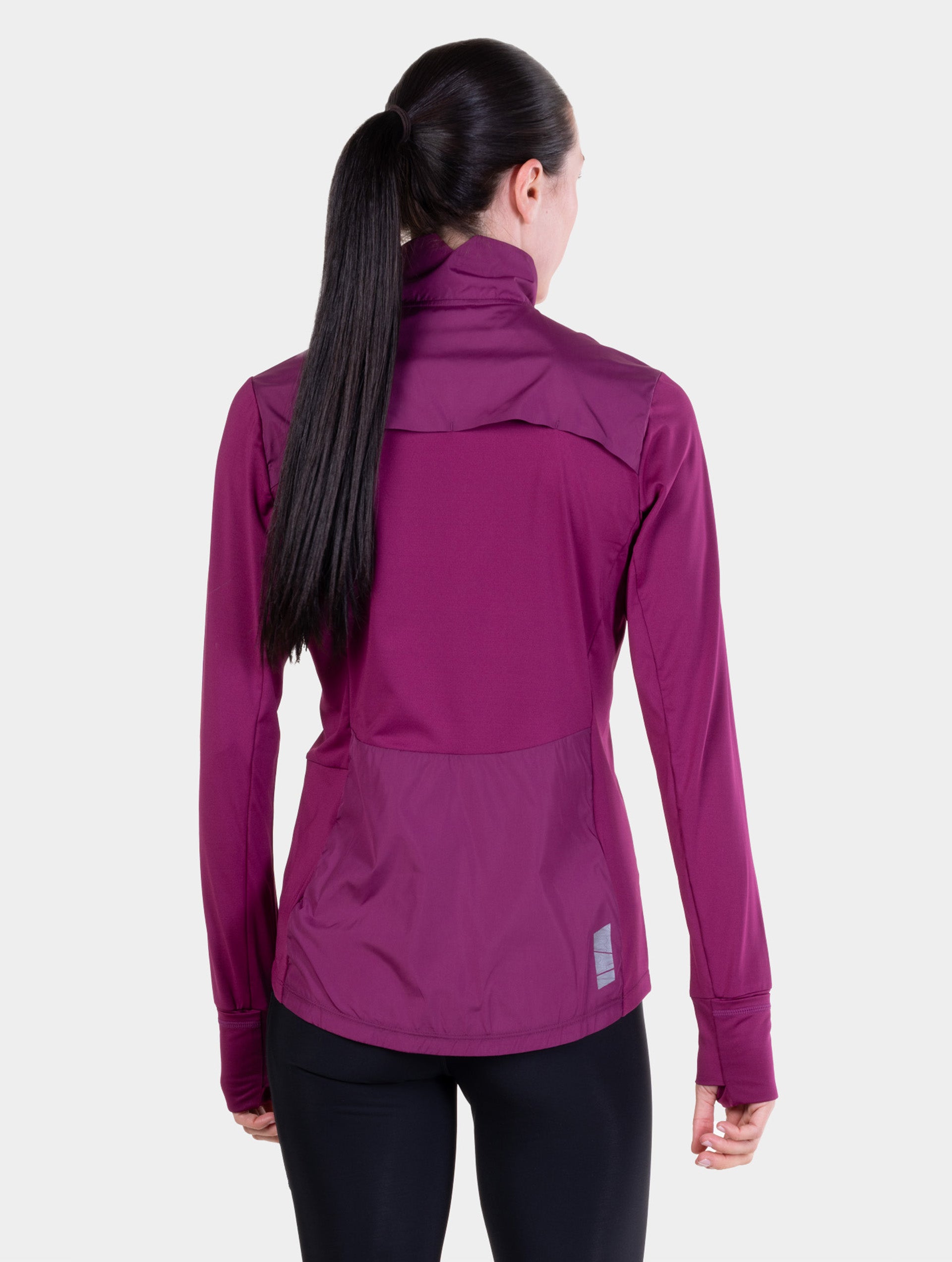 Ronhill Tech Wind-Block 1/2 Zip felpa running blu antivento