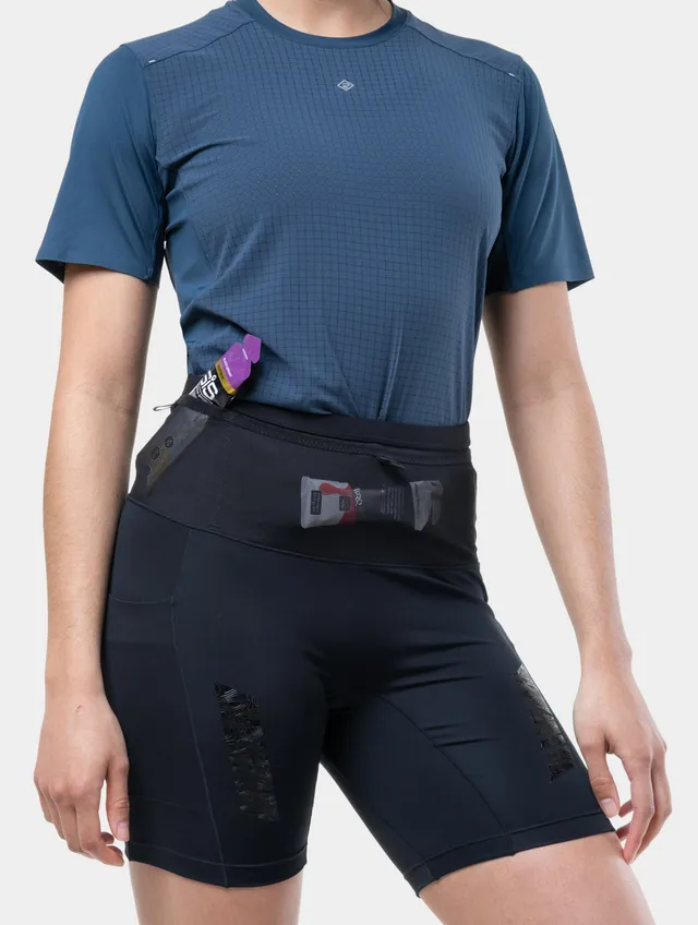 Ronhill Tech All-Terrain 7" shorts running donna nero con tasche