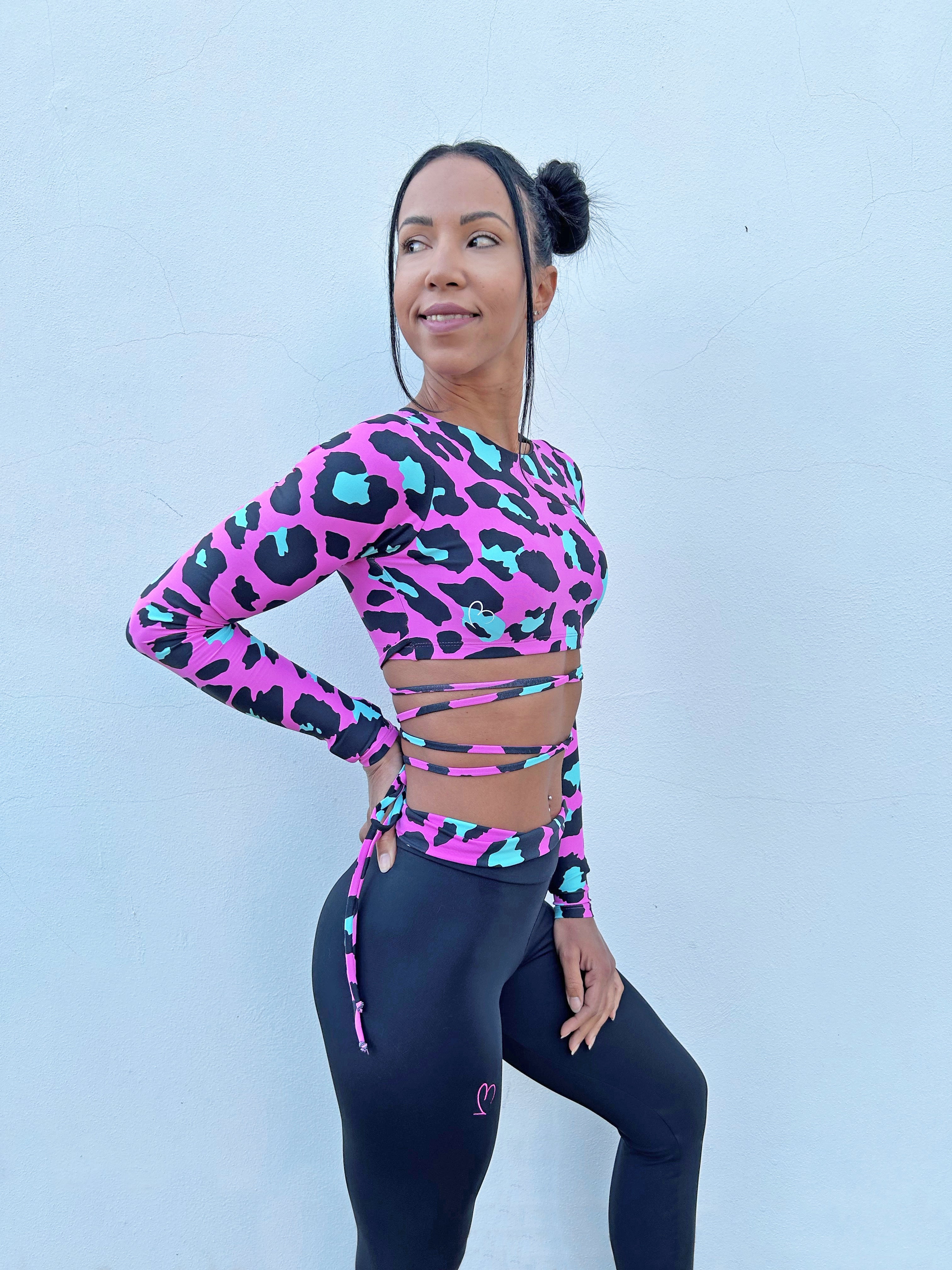 VB Print top lungo manica lunga tecnico