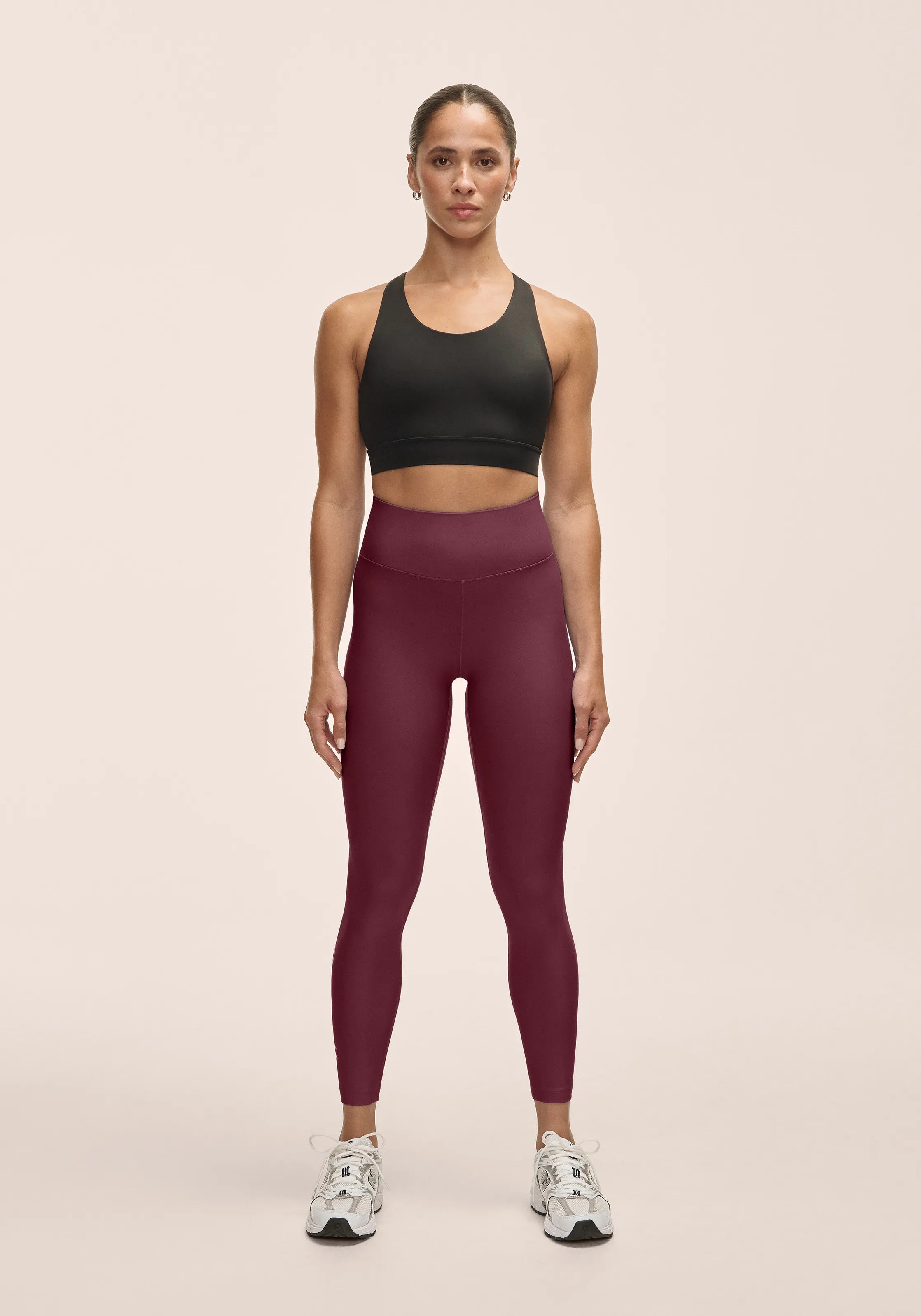 Casall Graphic High Waist leggings Cherry Moon vita alta