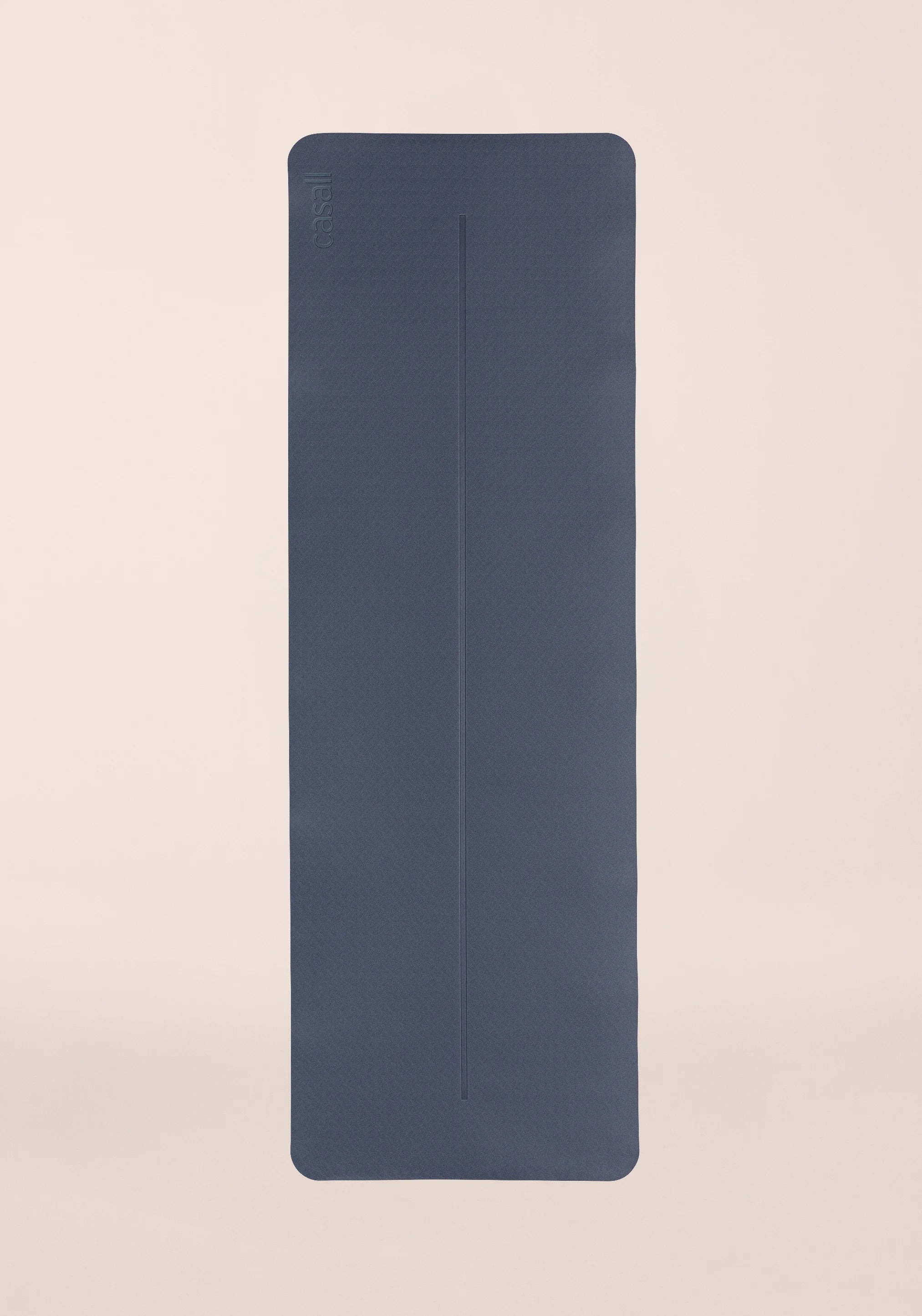 Casall Yoga Mat Position tappetino yoga 4 mm Blue Shadow