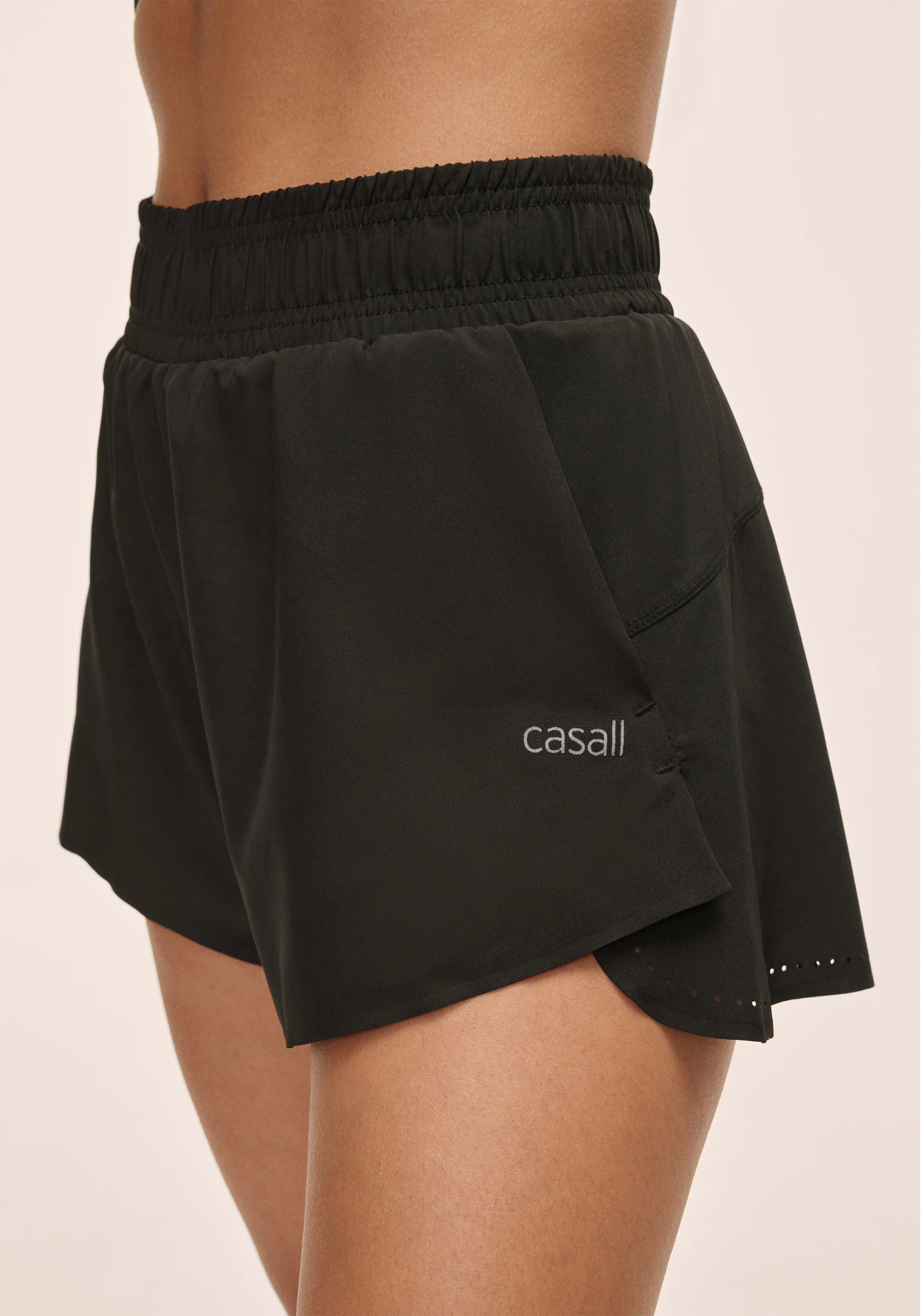 Casall Training Shorts pantaloncini neri con slip interno