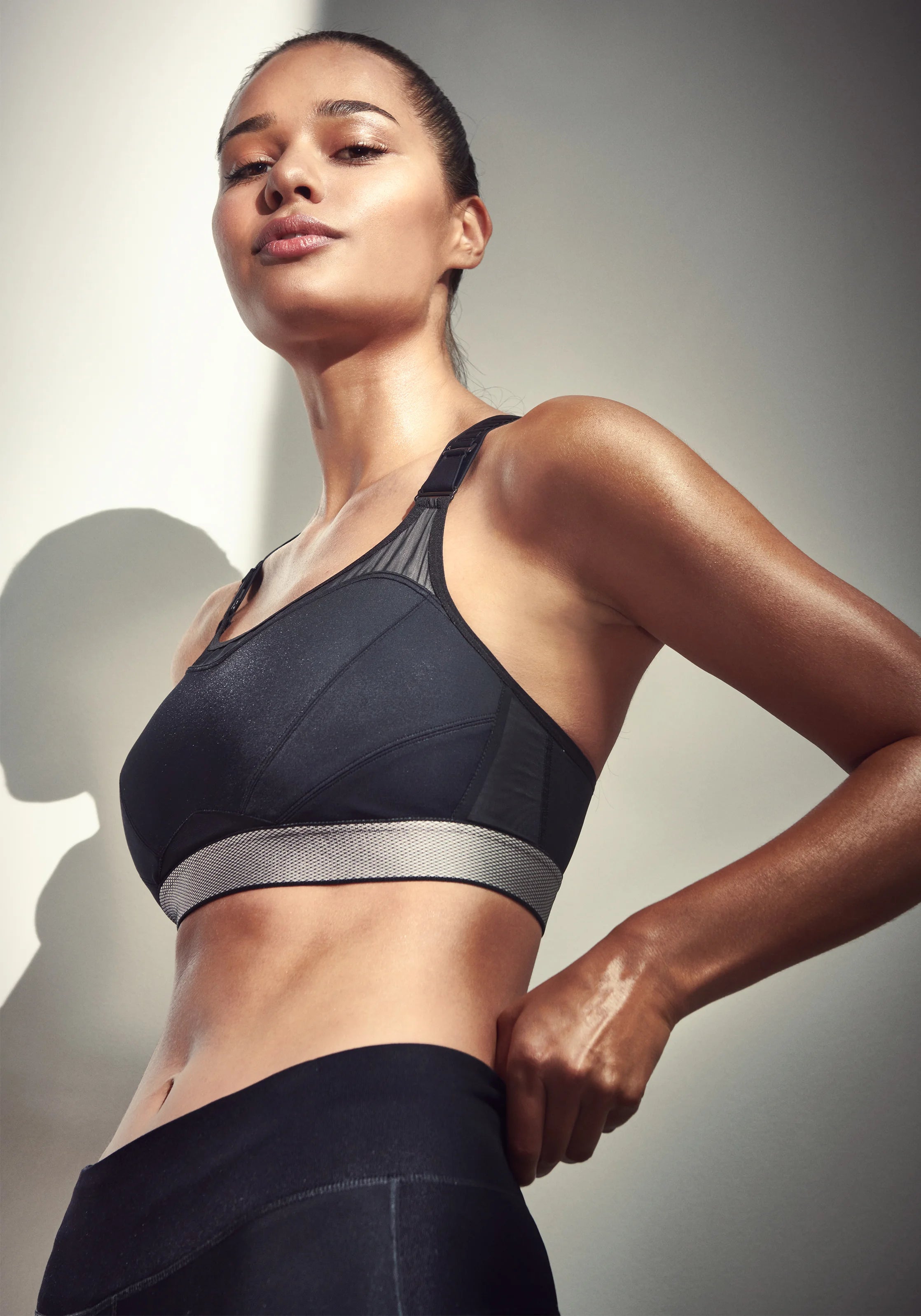 Casall High Control reggiseno sportivo nero alto sostegno