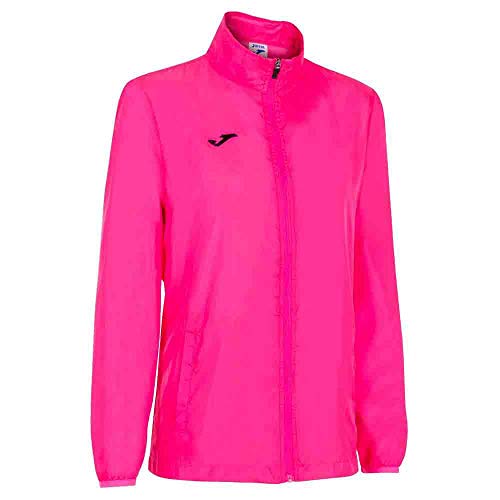 Joma Elite VII top running donna rosa fluo M impermeabile