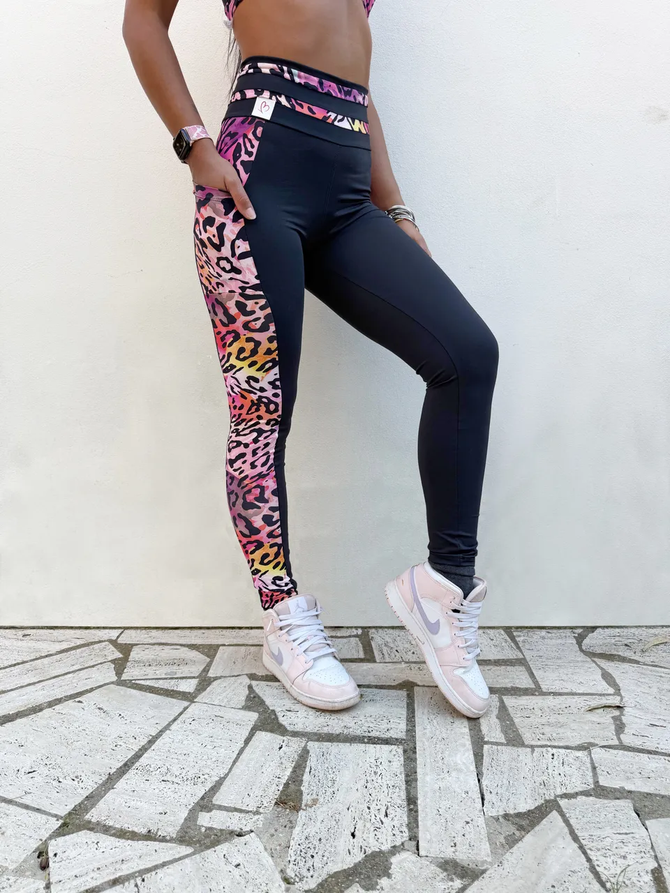 VB Anima Legging con Tasche in Supplex Traspirante