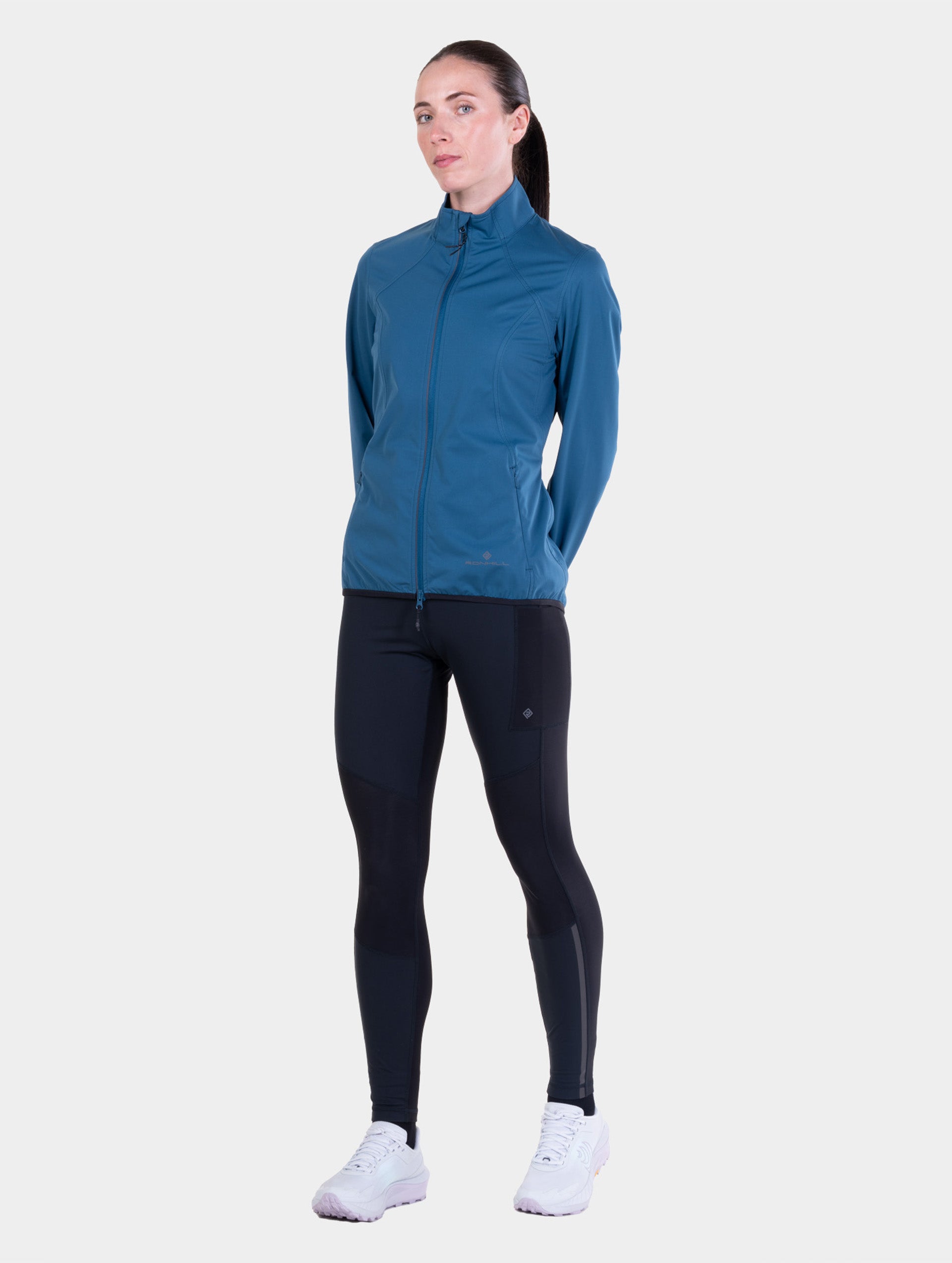 Ronhill Tech Wind-Block giacca running Legion Blue antivento