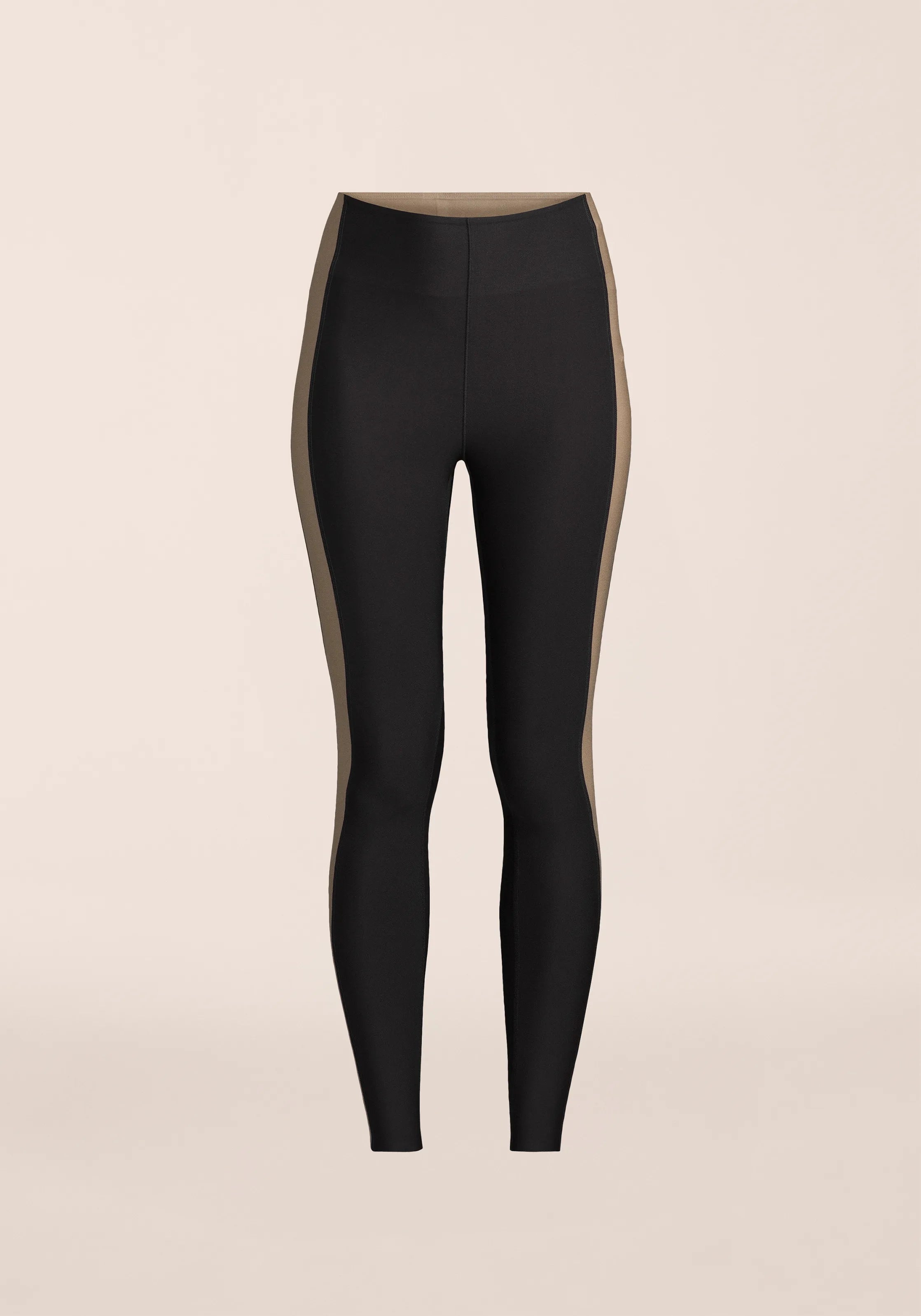 Casall Shaped Block High Waist Tights Leggings Neri modellanti