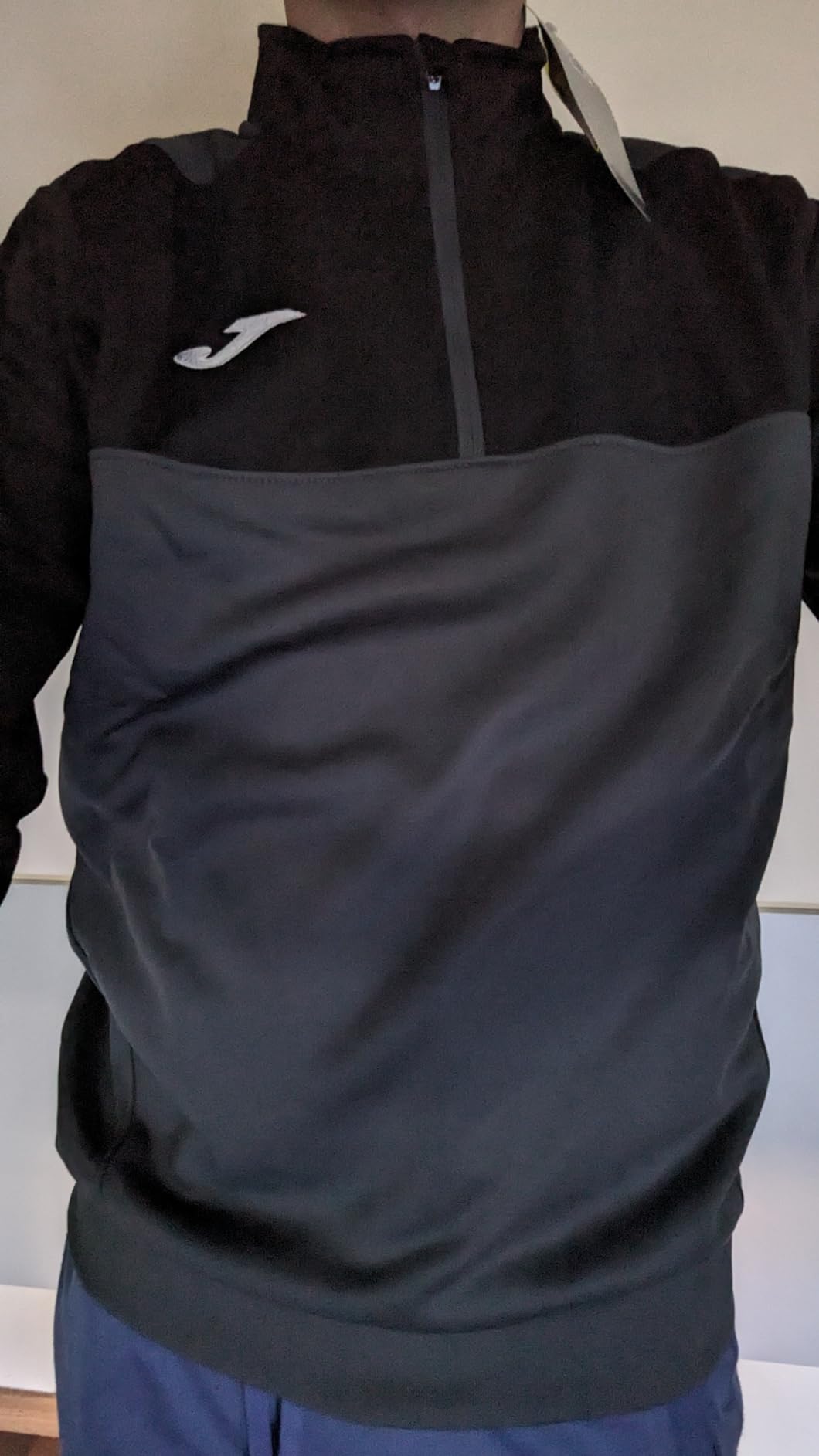 Joma Academy felpa zip uomo M termica