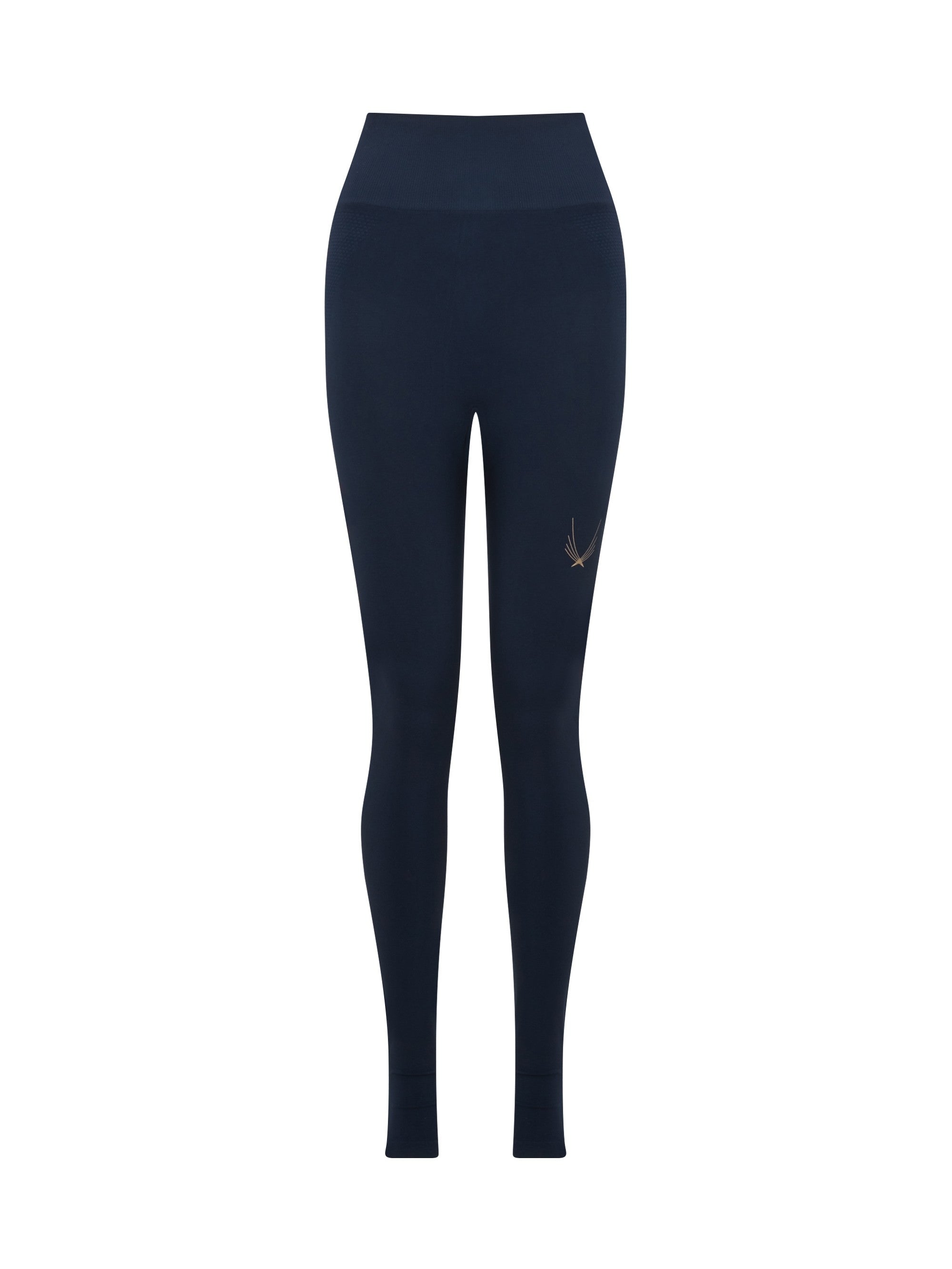 Lucas Hugh Stirrup Technical Knit leggings blu L traspiranti