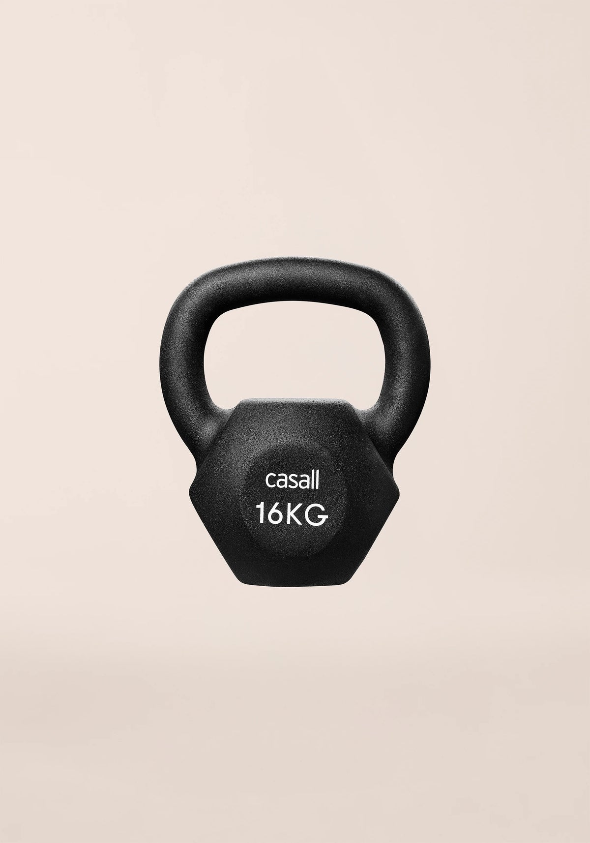 Casall Classic Kettlebell 16 kg Nero in Ghisa