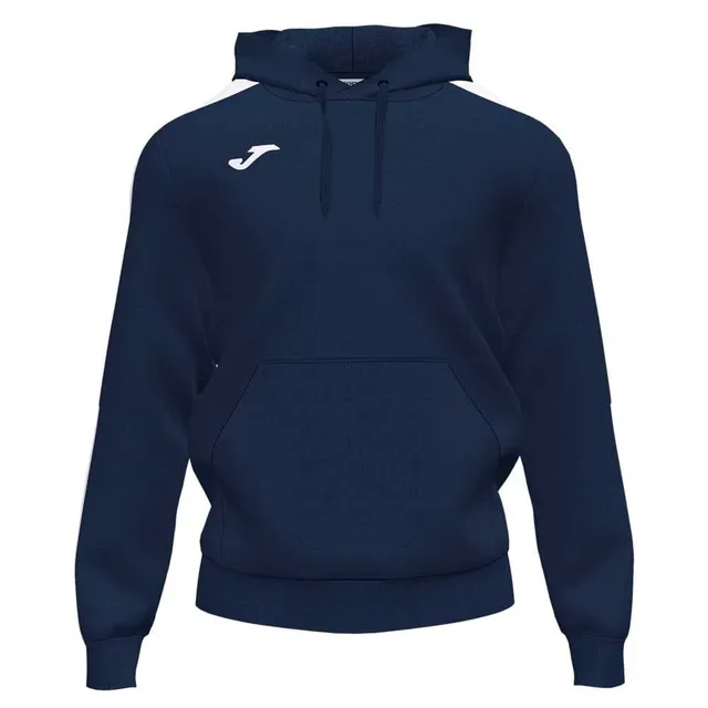 Joma Comfort II felpa cappuccio uomo bianca in cotone
