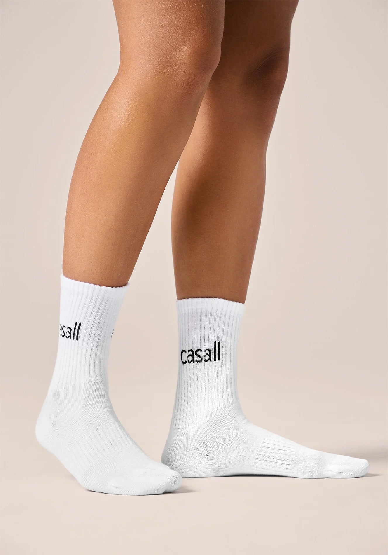 Casall Urban Tube Sock calzini bianco 2 pack cotone