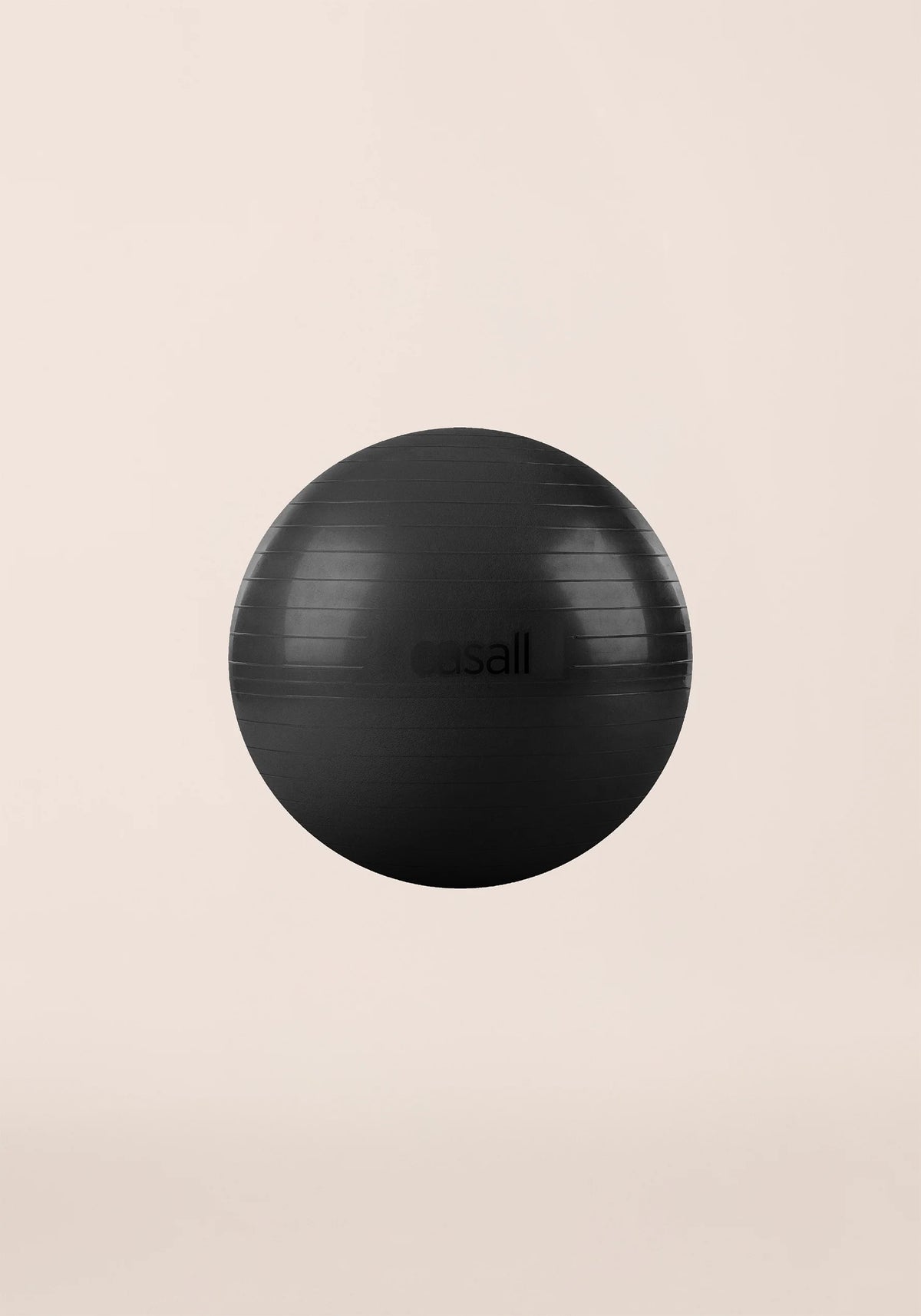 Casall Exercise Ball palla fitness 60-65 cm nera anti-burst