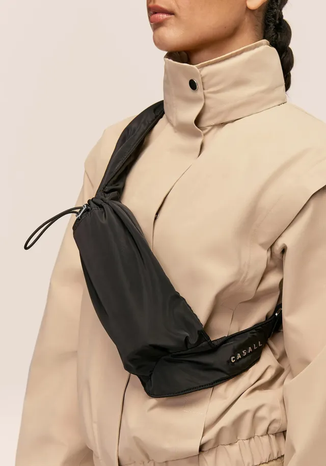 Casall Water Bottle borsa tracolla nera portaborraccia