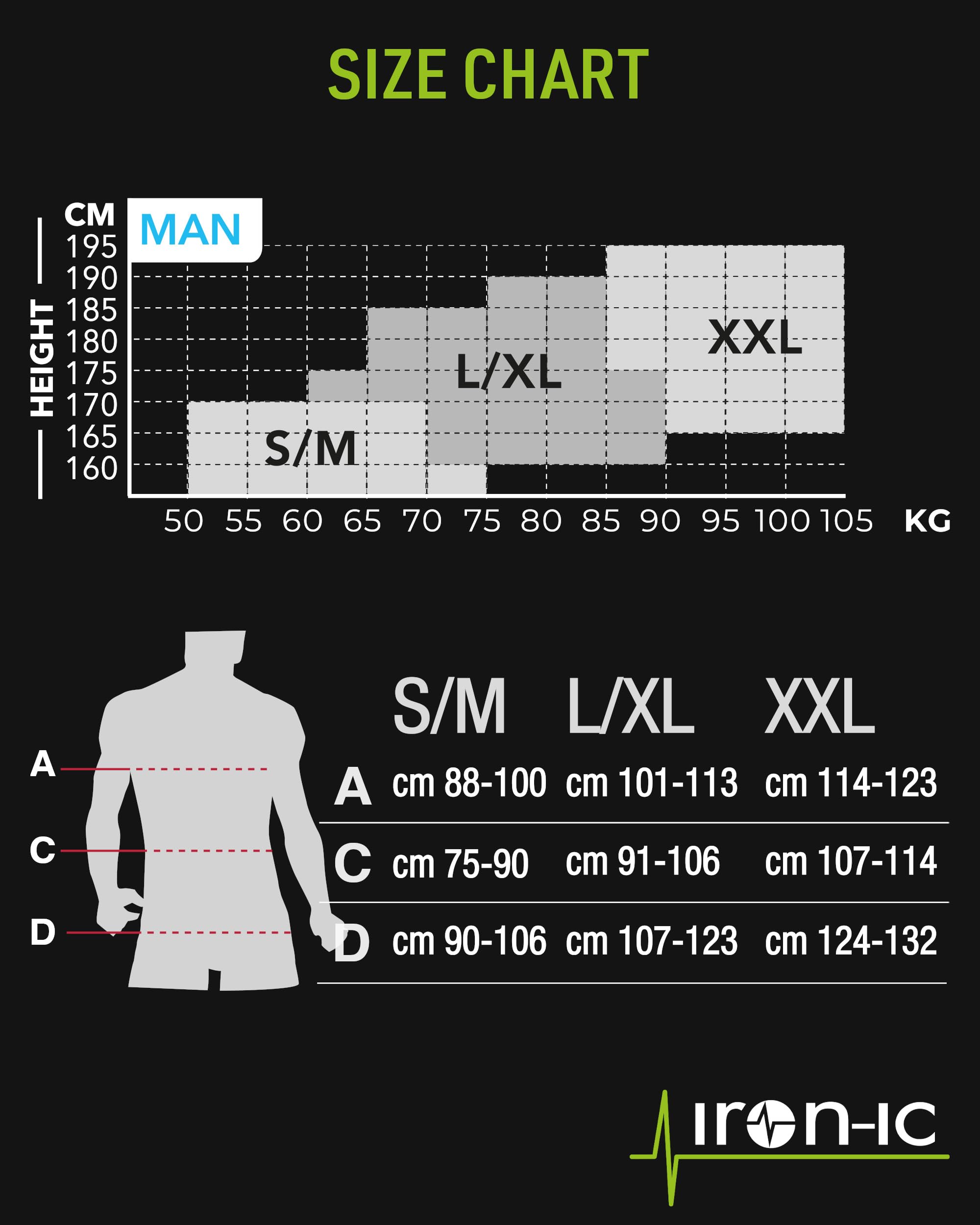IRON-IC I-Protect 201983 maglia termica uomo L-XL slim