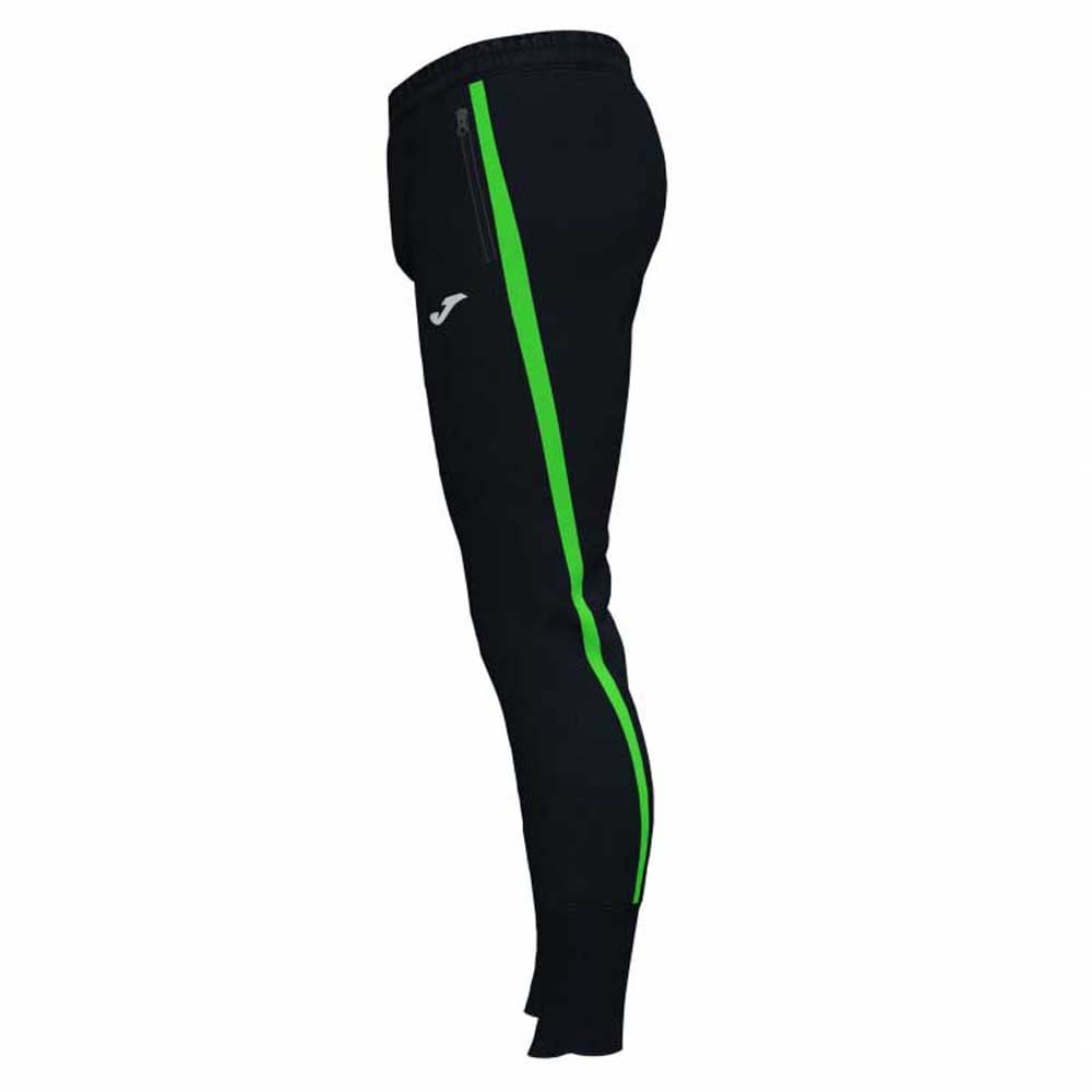 Joma Advance Pantaloni Sport Uomo Nero Verde Fluo