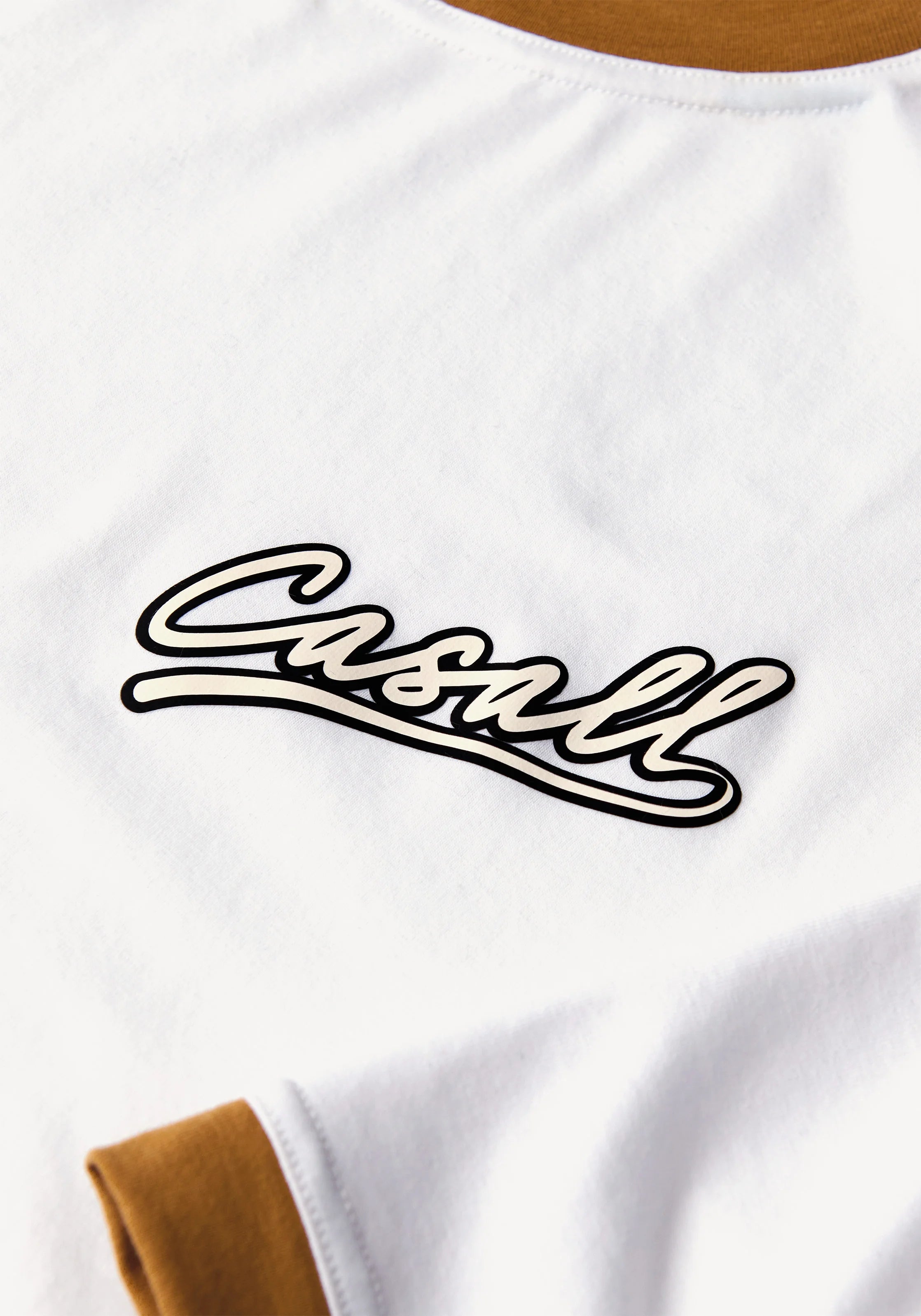 Casall Alma Oversized Tee T-shirt Bianca in Cotone Riciclato