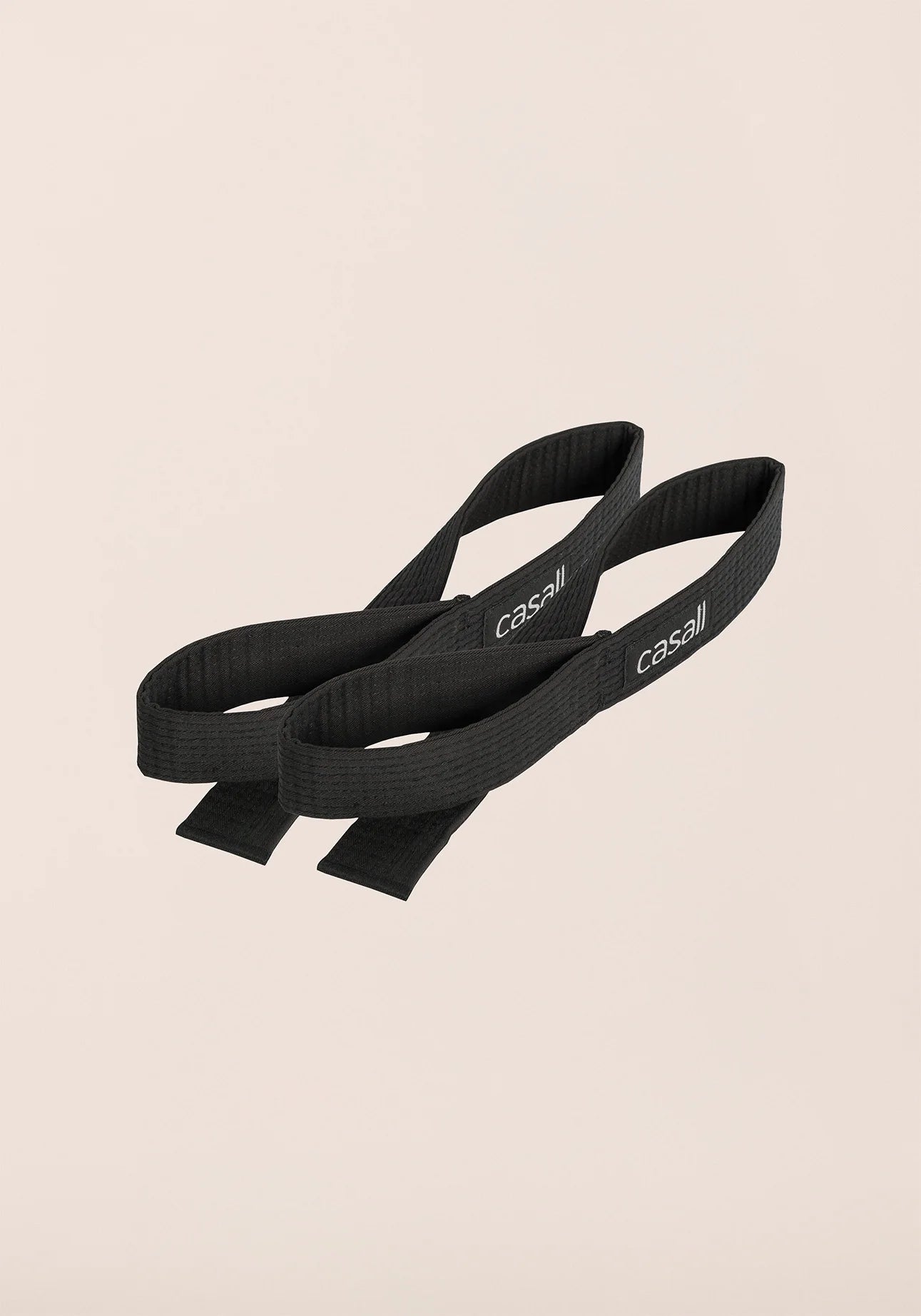 Casall Lifting Straps fasce palestra nere supporto polsi