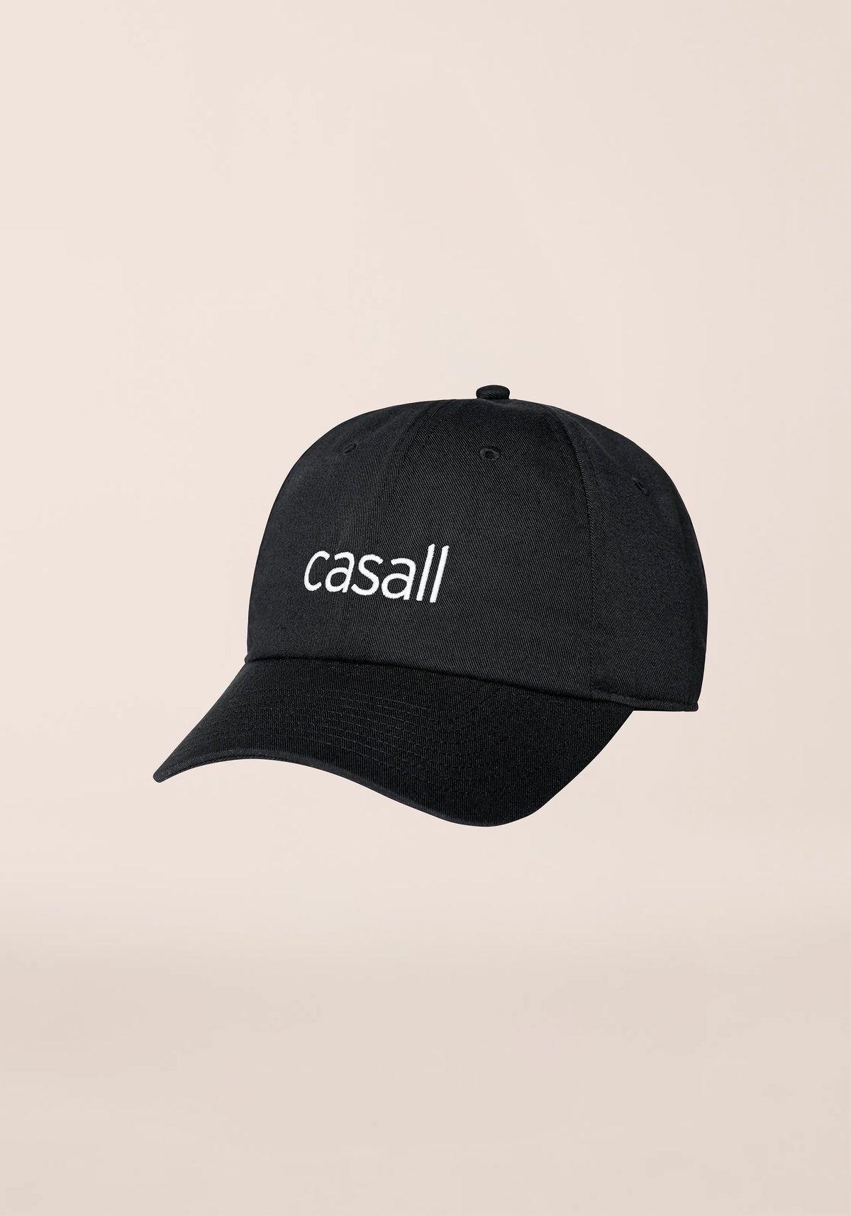 Casall Casual Logo Cap cappellino nero riciclato