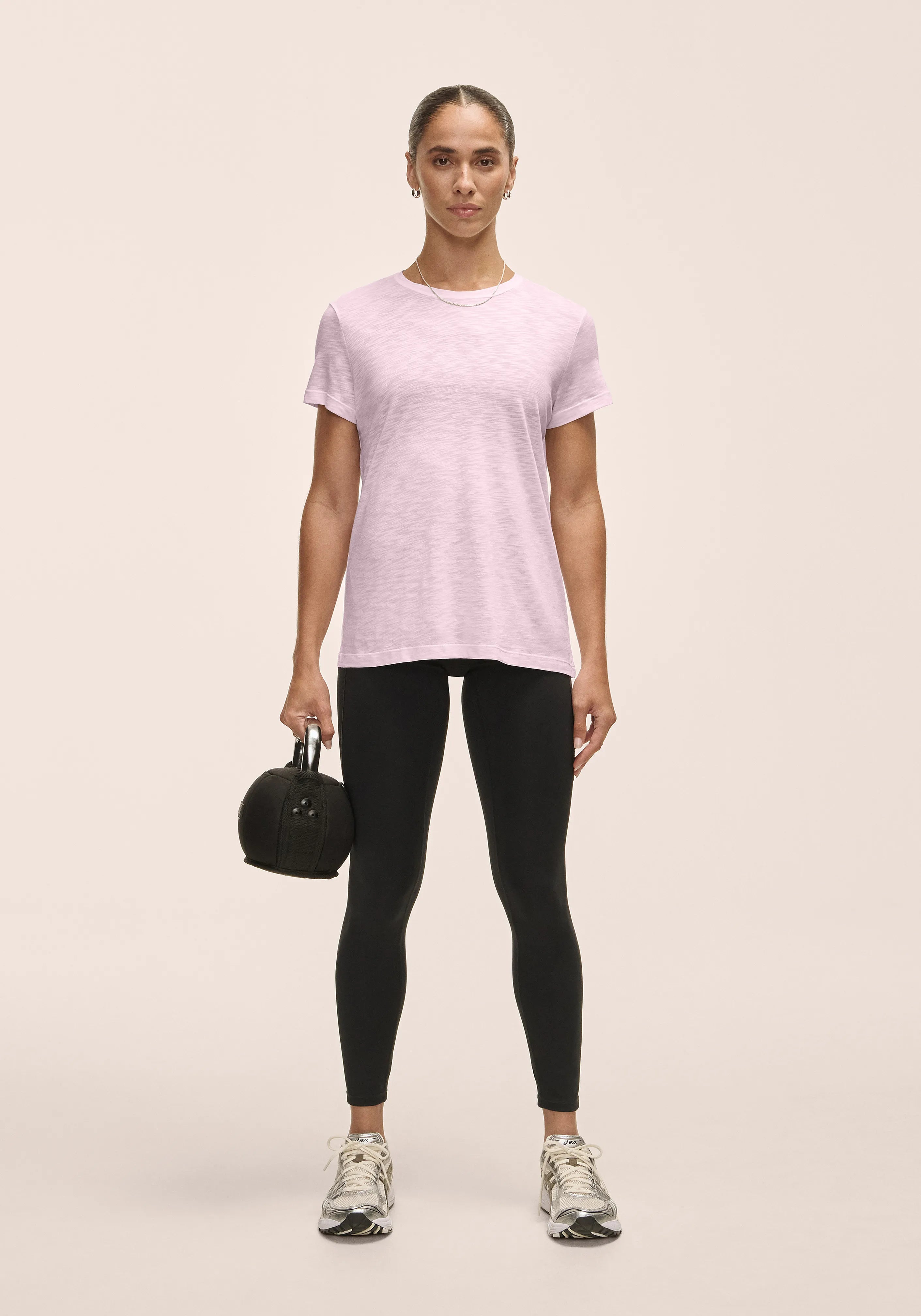 Casall Soft Texture maglietta Lush Pink Tencel