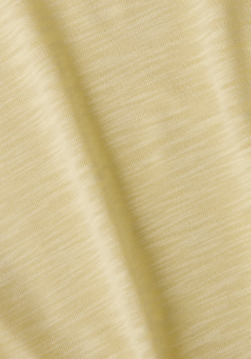 Casall Soft Texture Tee maglietta Yellow Steam in Tencel