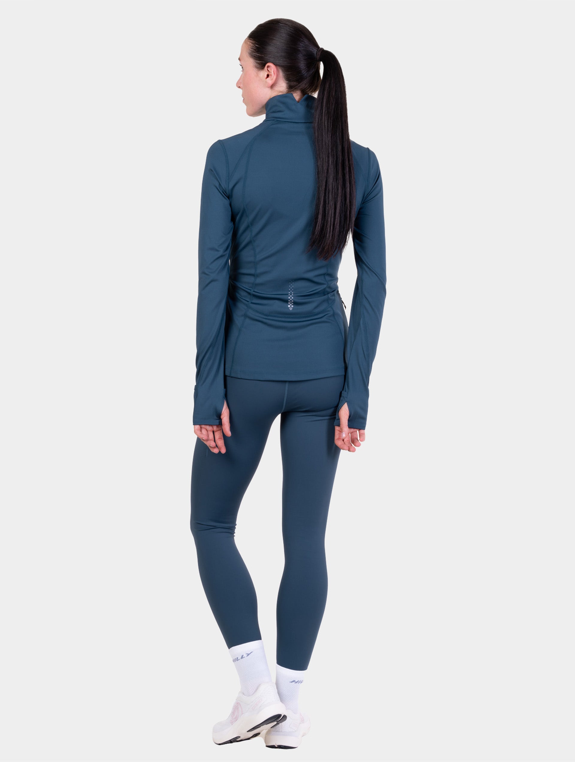 Ronhill Tech Contour giacca running donna blu antivento