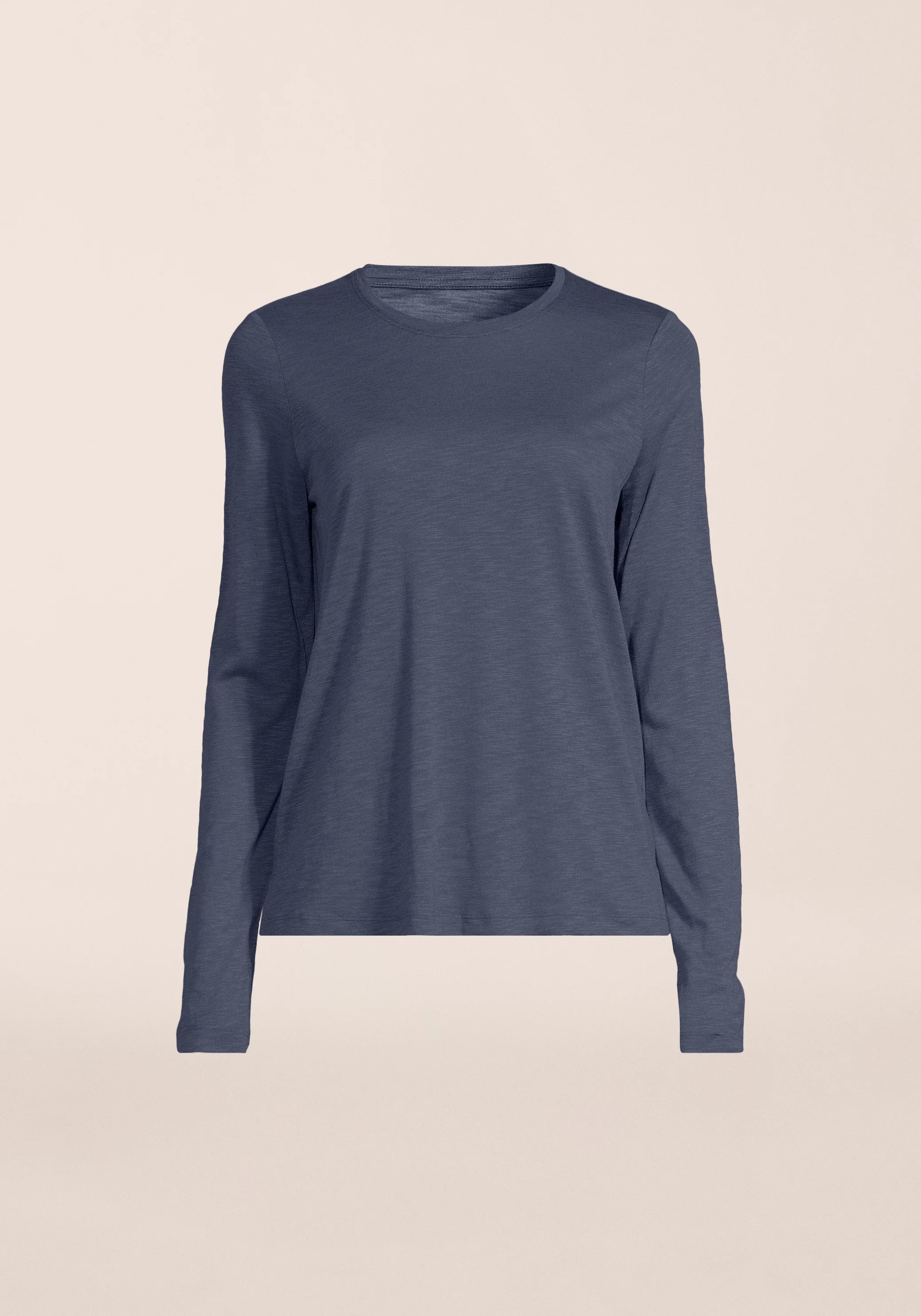 Casall Soft Texture maglia manica lunga Core Blue Tencel