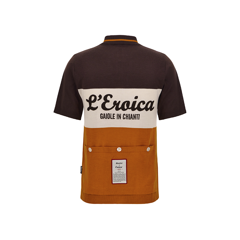 L'Eroica XXVII Edizione Speciale maglia ciclismo lana Chianti